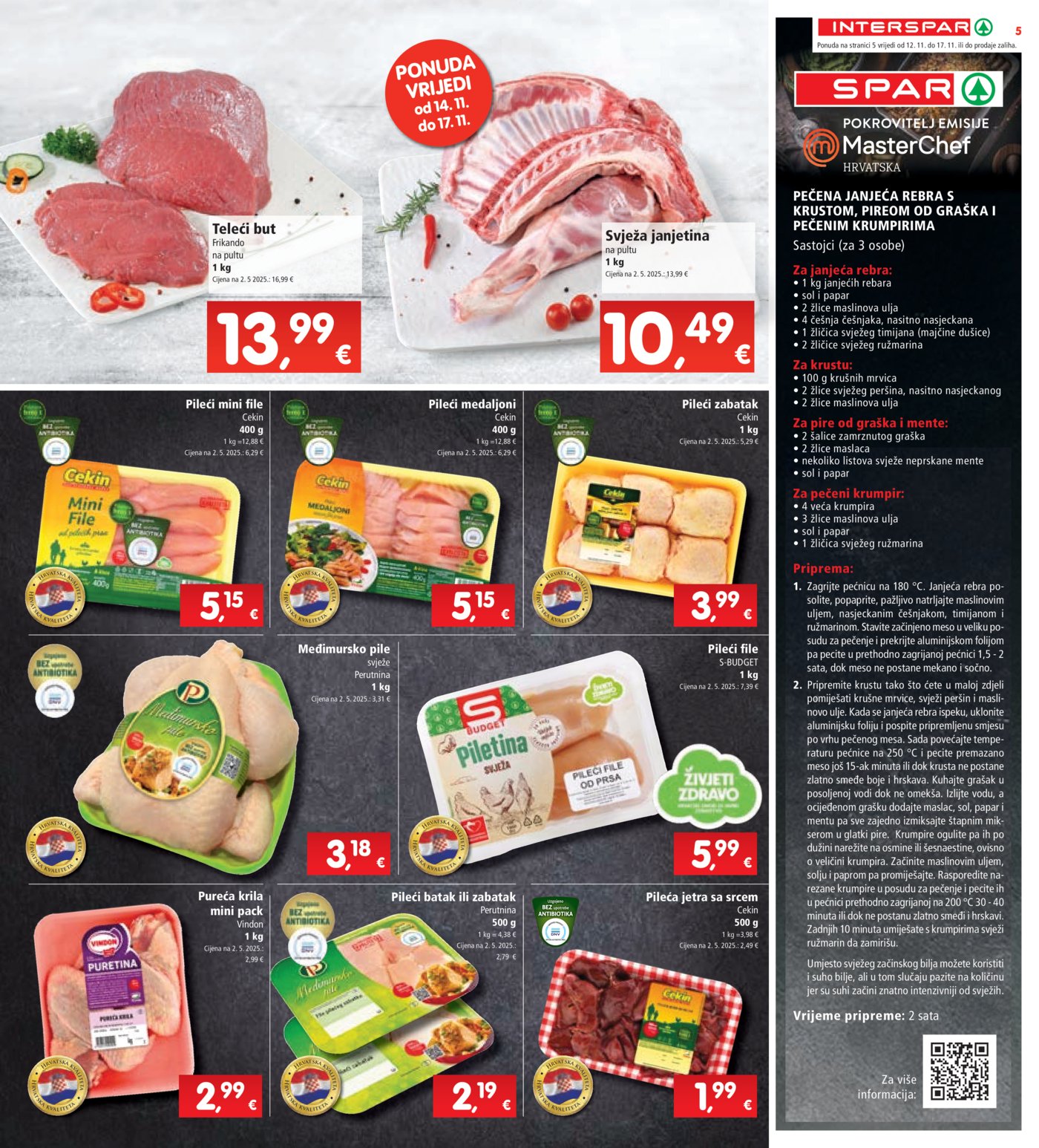 INTERSPAR katalog Akcija 12.11. - 17.11.2025.