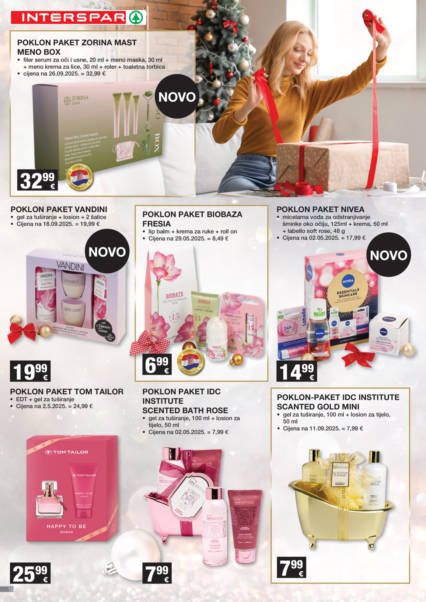 INTERSPAR katalog Razveselite najmilije 12.11. - 07.01.2026.