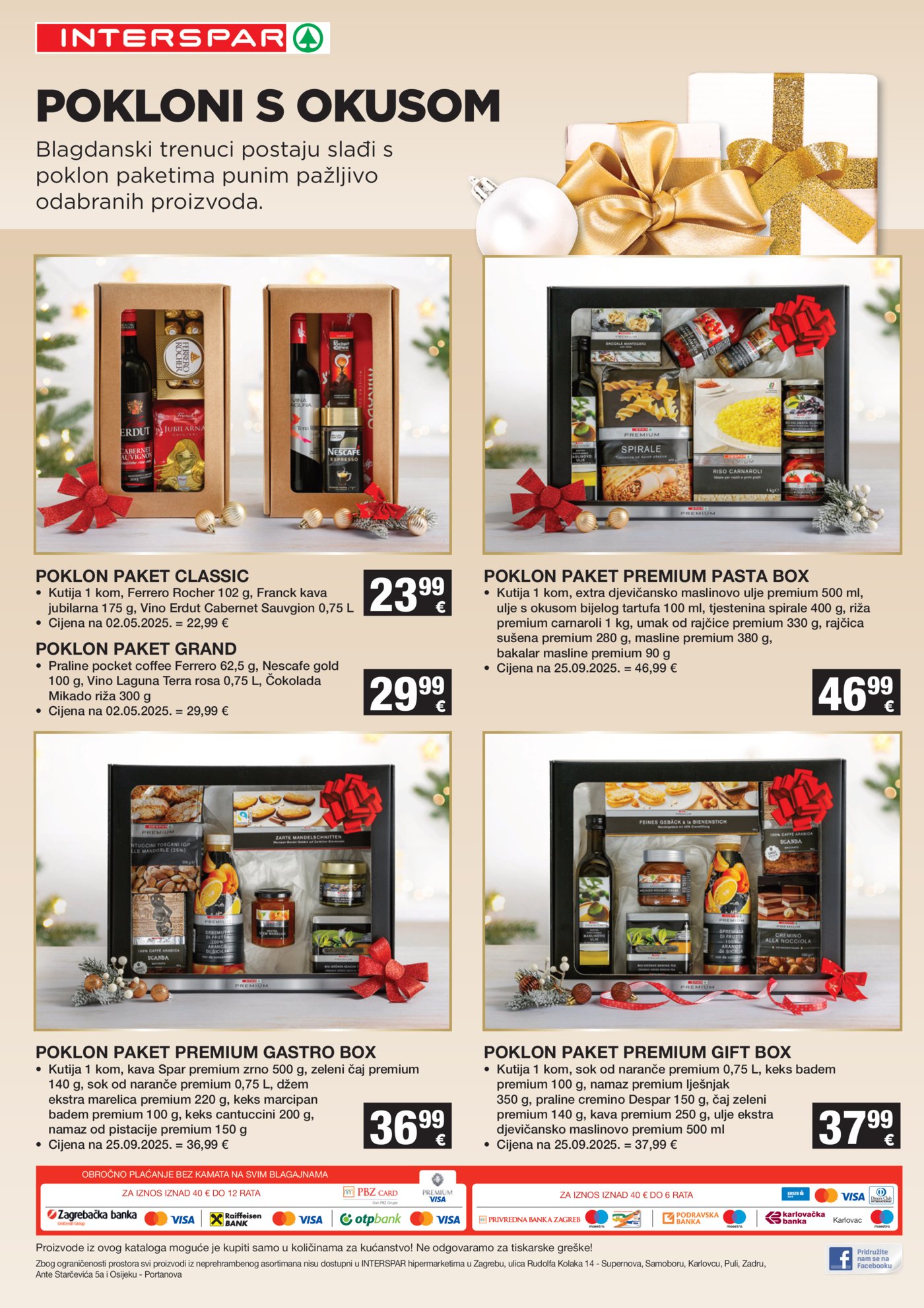 INTERSPAR katalog Razveselite najmilije 12.11. - 07.01.2026.