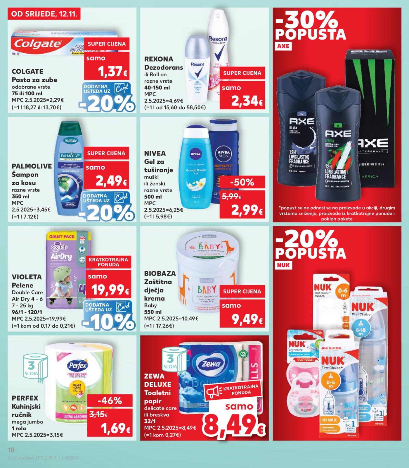 Kaufland katalog Akcija 12.11. - 17.11.2025. Odabrane poslovnice