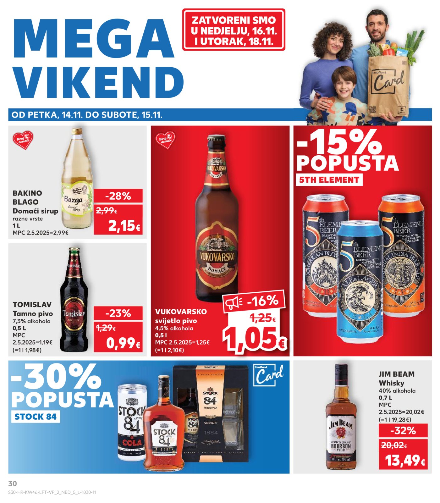 Kaufland katalog Akcija 12.11. - 17.11.2025. Odabrane poslovnice
