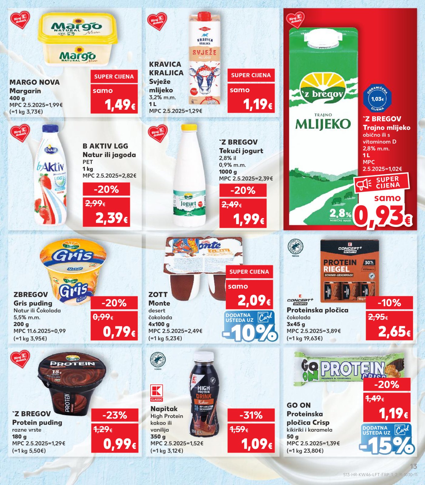Kaufland katalog Akcija 12.11. - 17.11.2025. VG, Po, Ro, Vo, Vu, DS, Ma, Iv