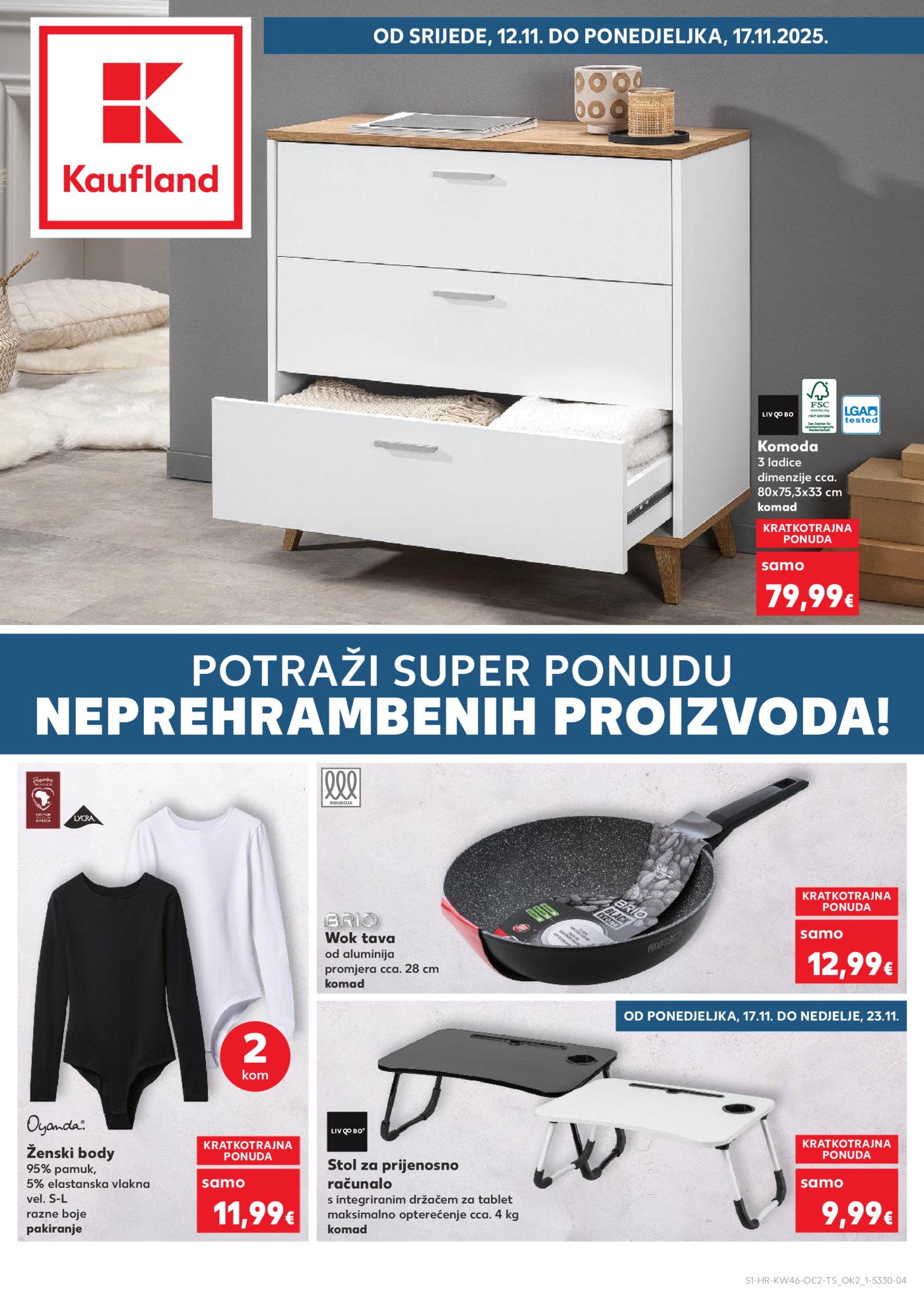 Kaufland katalog Neprehrambenih proizvoda 12.11. - 17.11.2025. Lučko