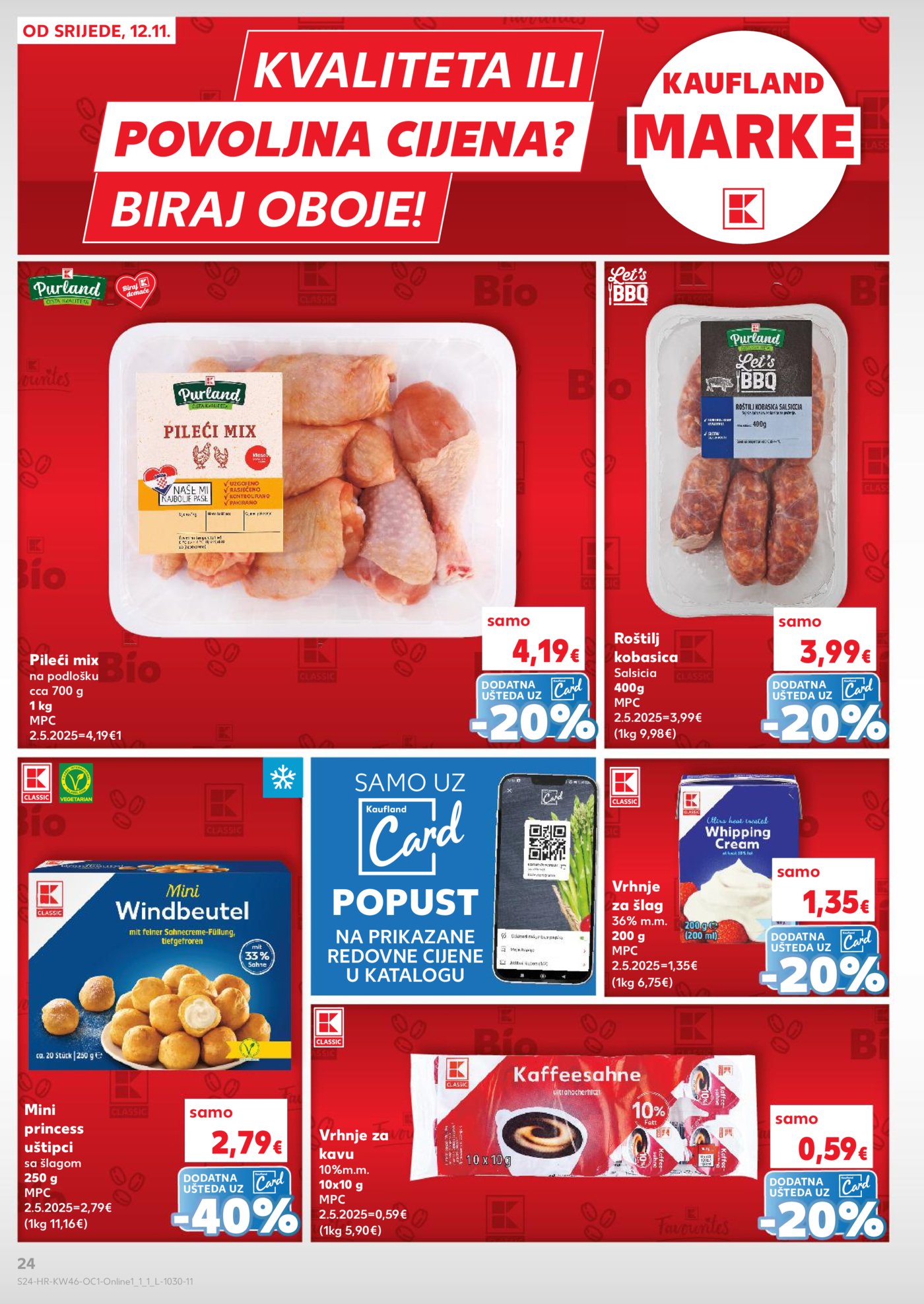 Kaufland katalog Robne marke 12.11. - 17.11.2025.