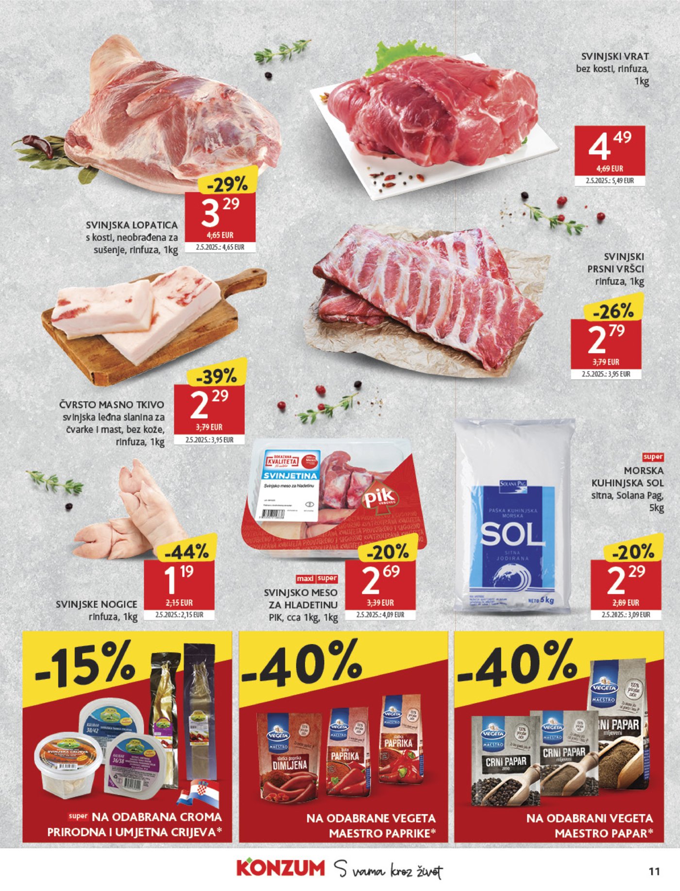 Konzum katalog Akcija 12.11. - 18.11.2025.