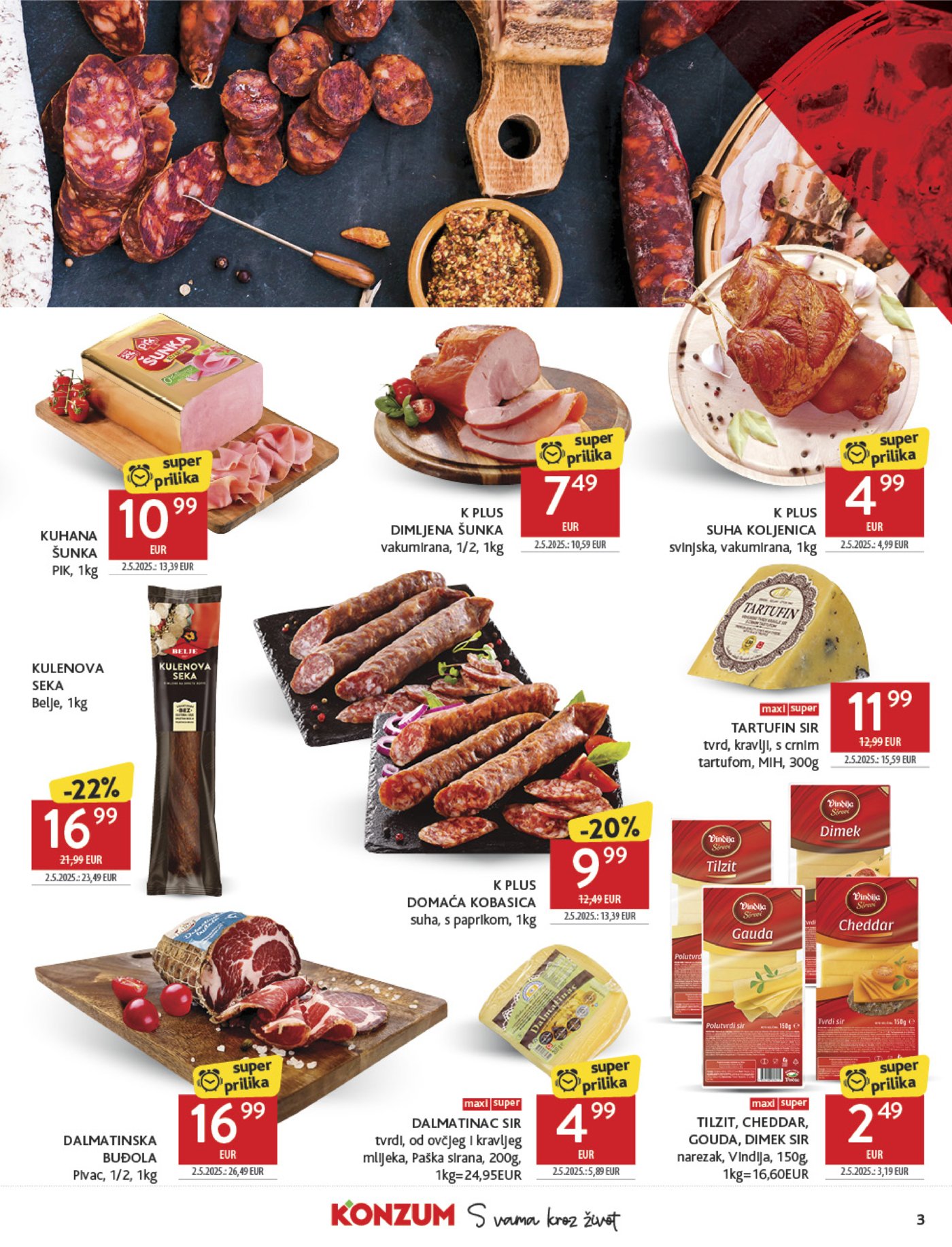 Konzum katalog Akcija 12.11. - 18.11.2025.