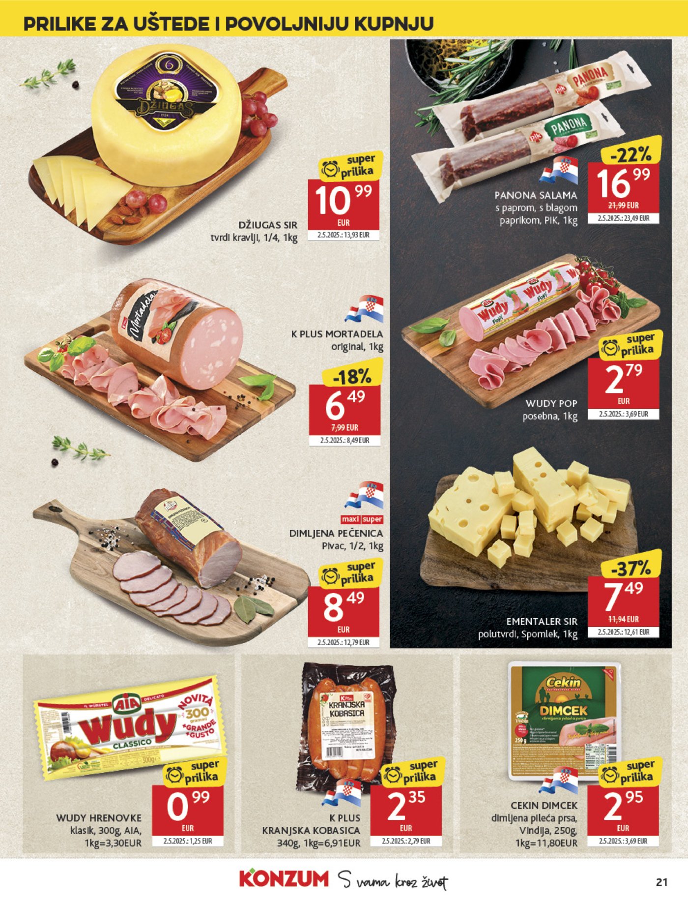 Konzum katalog Akcija 12.11. - 18.11.2025.