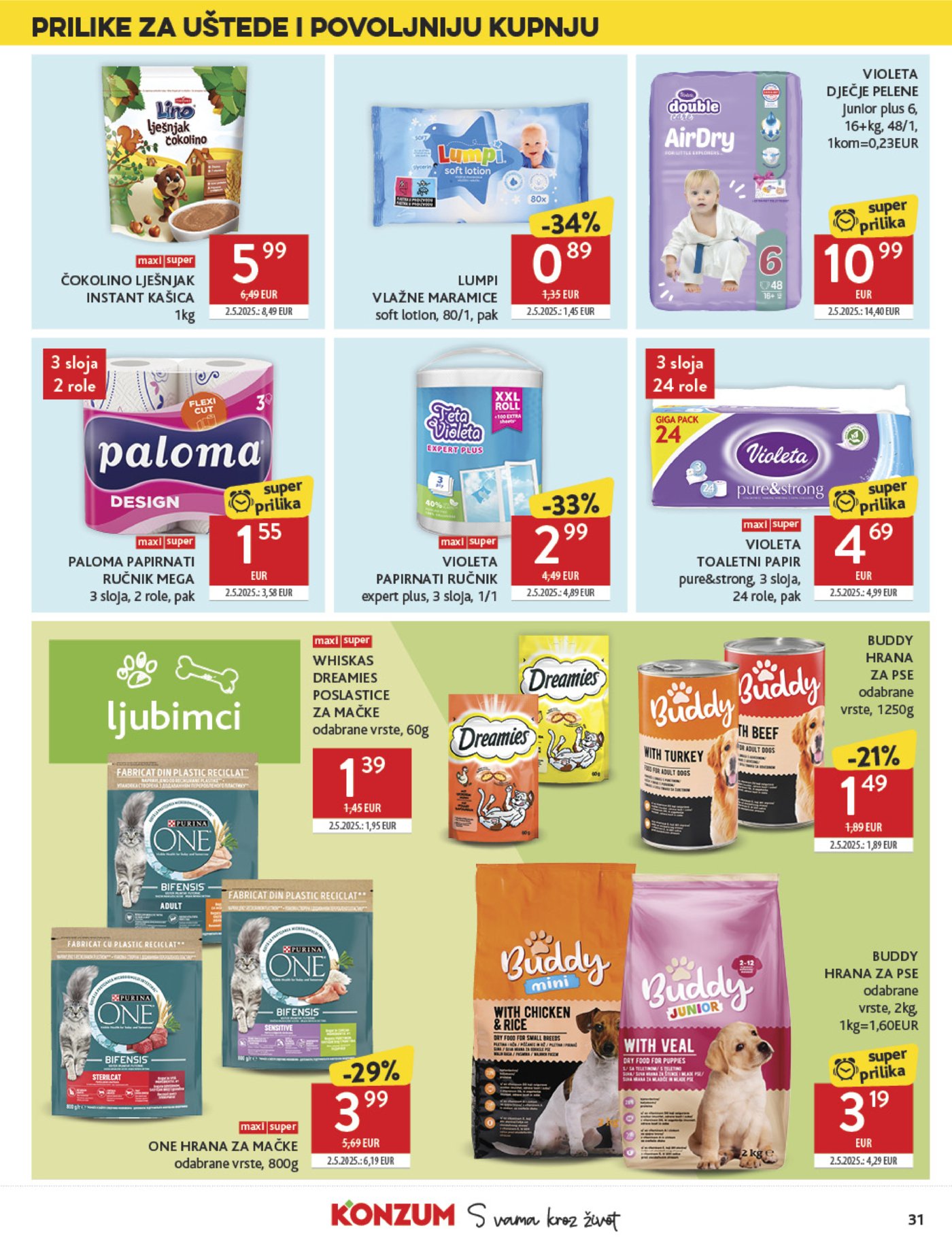 Konzum katalog Akcija 12.11. - 18.11.2025.
