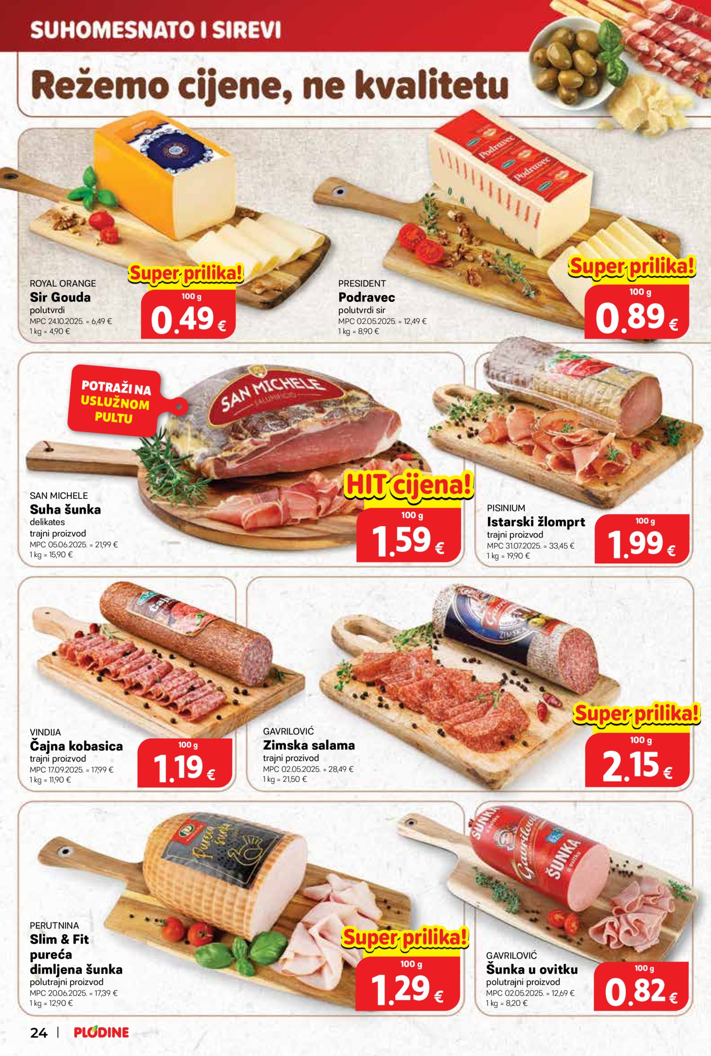 Plodine katalog Akcija 12.11. - 17.11.2025.