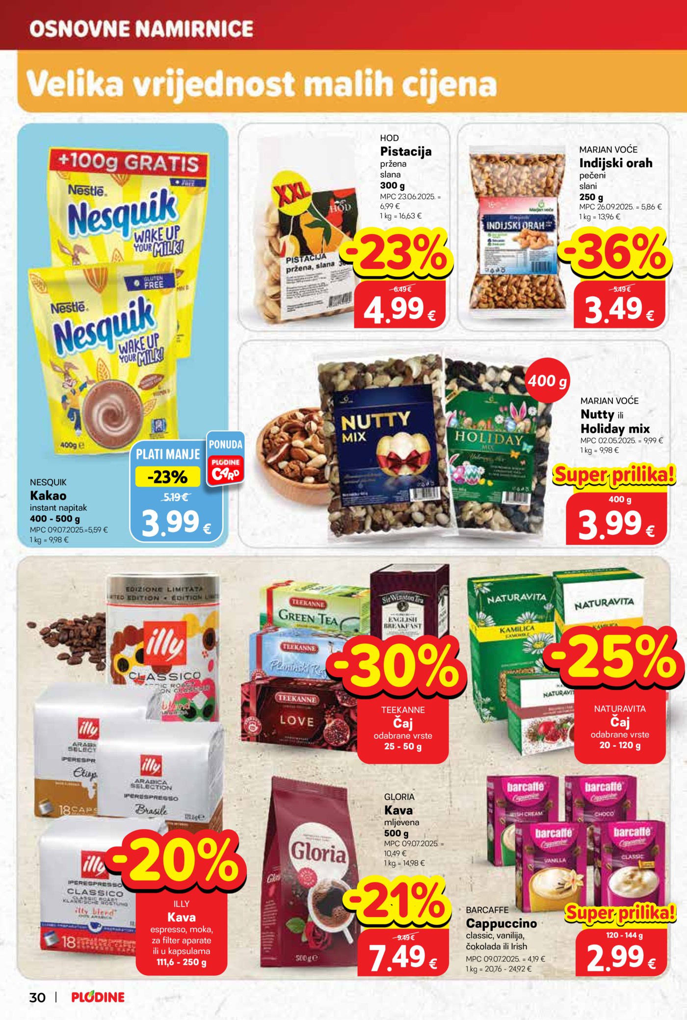 Plodine katalog Akcija 12.11. - 17.11.2025.