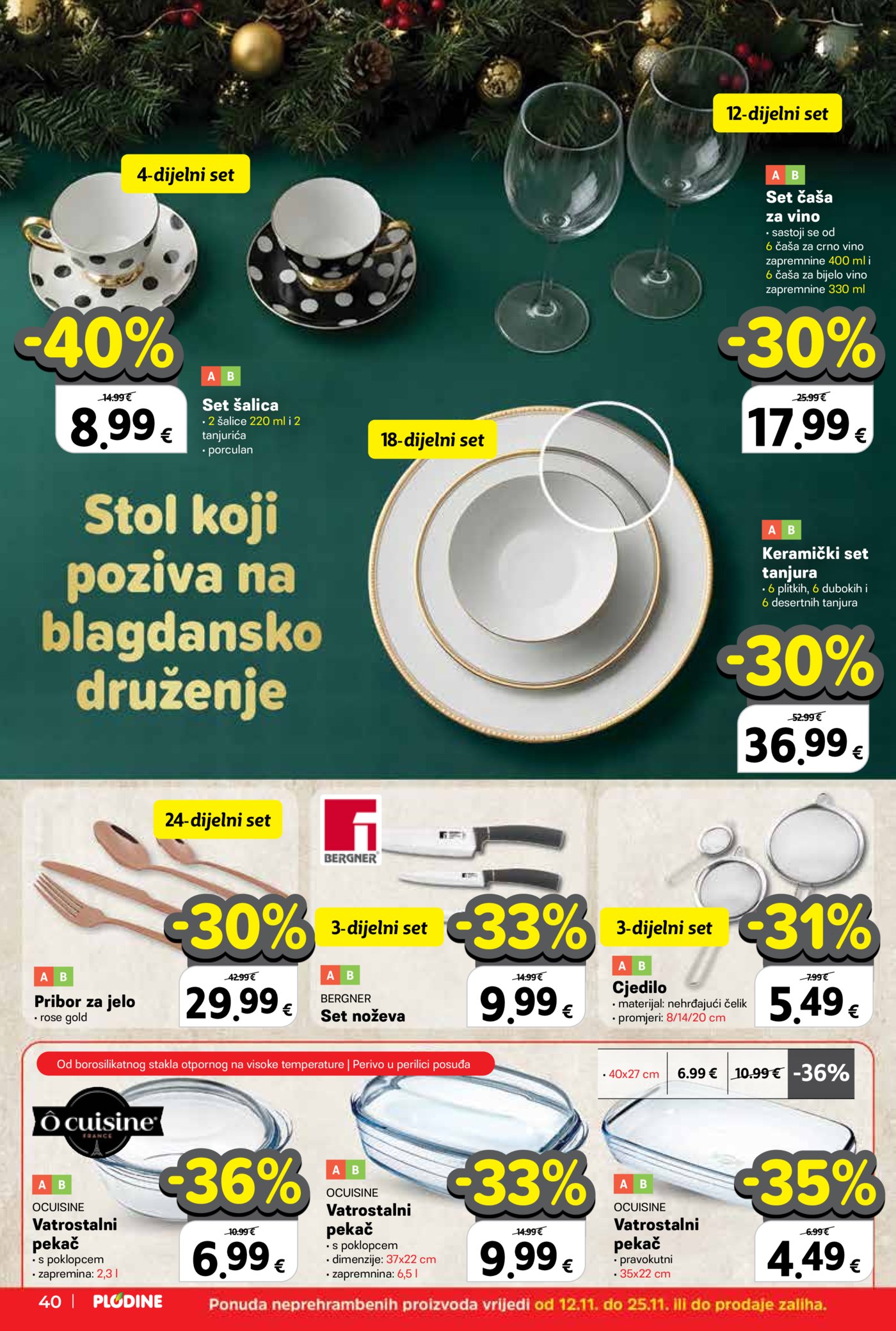 Plodine katalog Akcija 12.11. - 17.11.2025.
