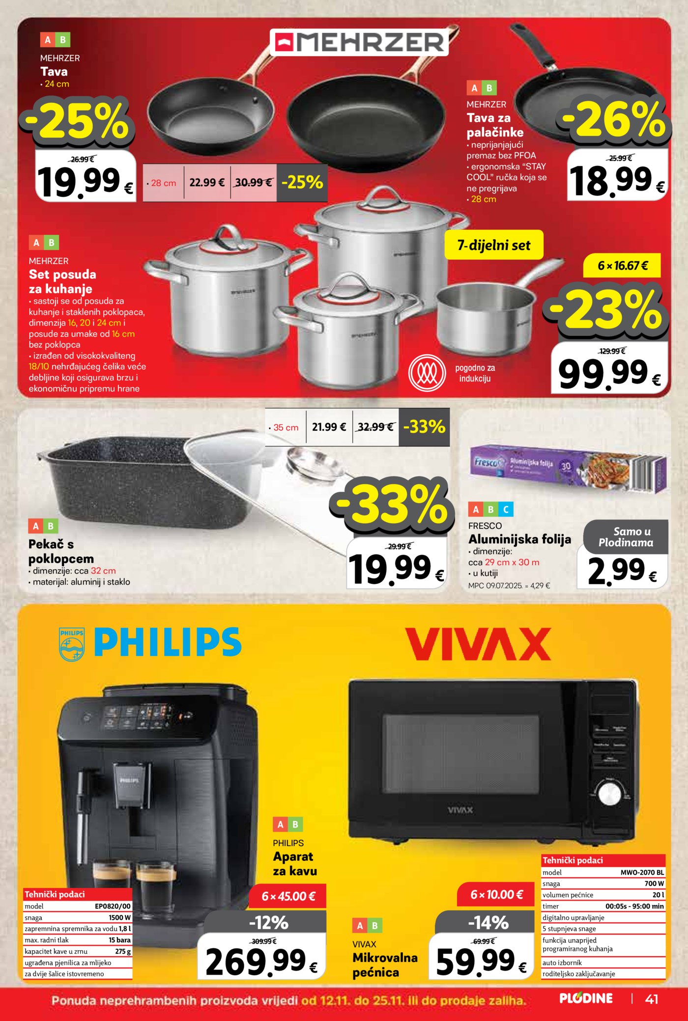 Plodine katalog Akcija 12.11. - 17.11.2025.