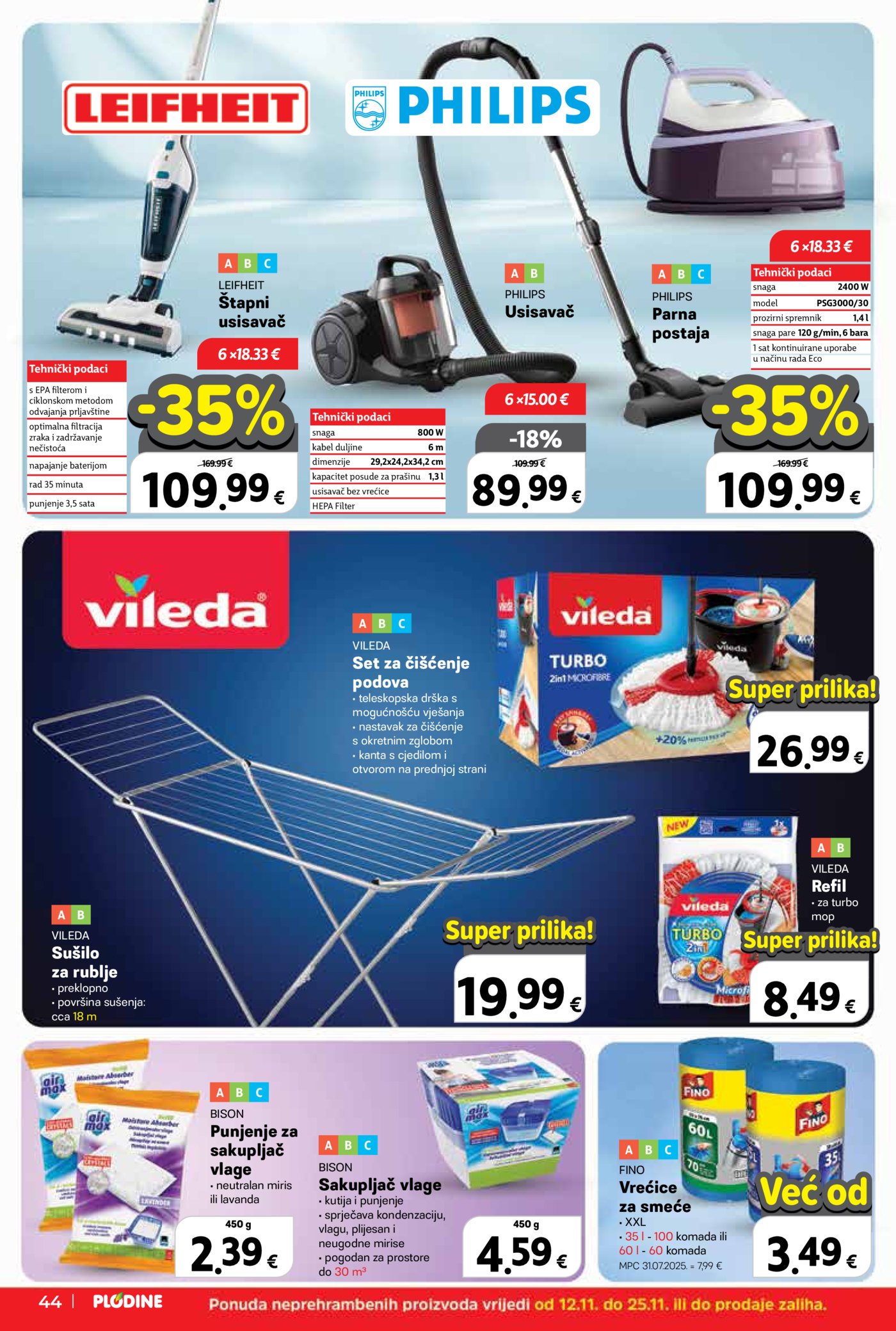 Plodine katalog Akcija 12.11. - 17.11.2025.