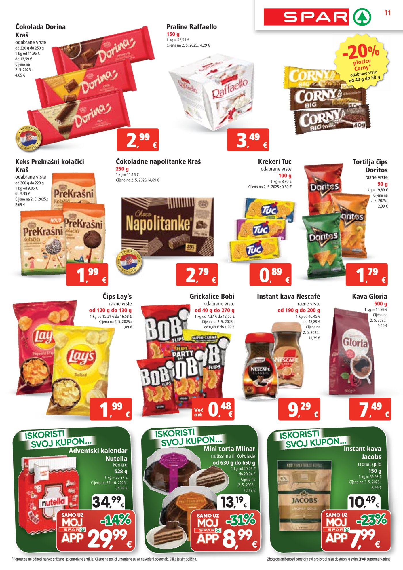 SPAR katalog Akcija 12.11. - 17.11.2025.
