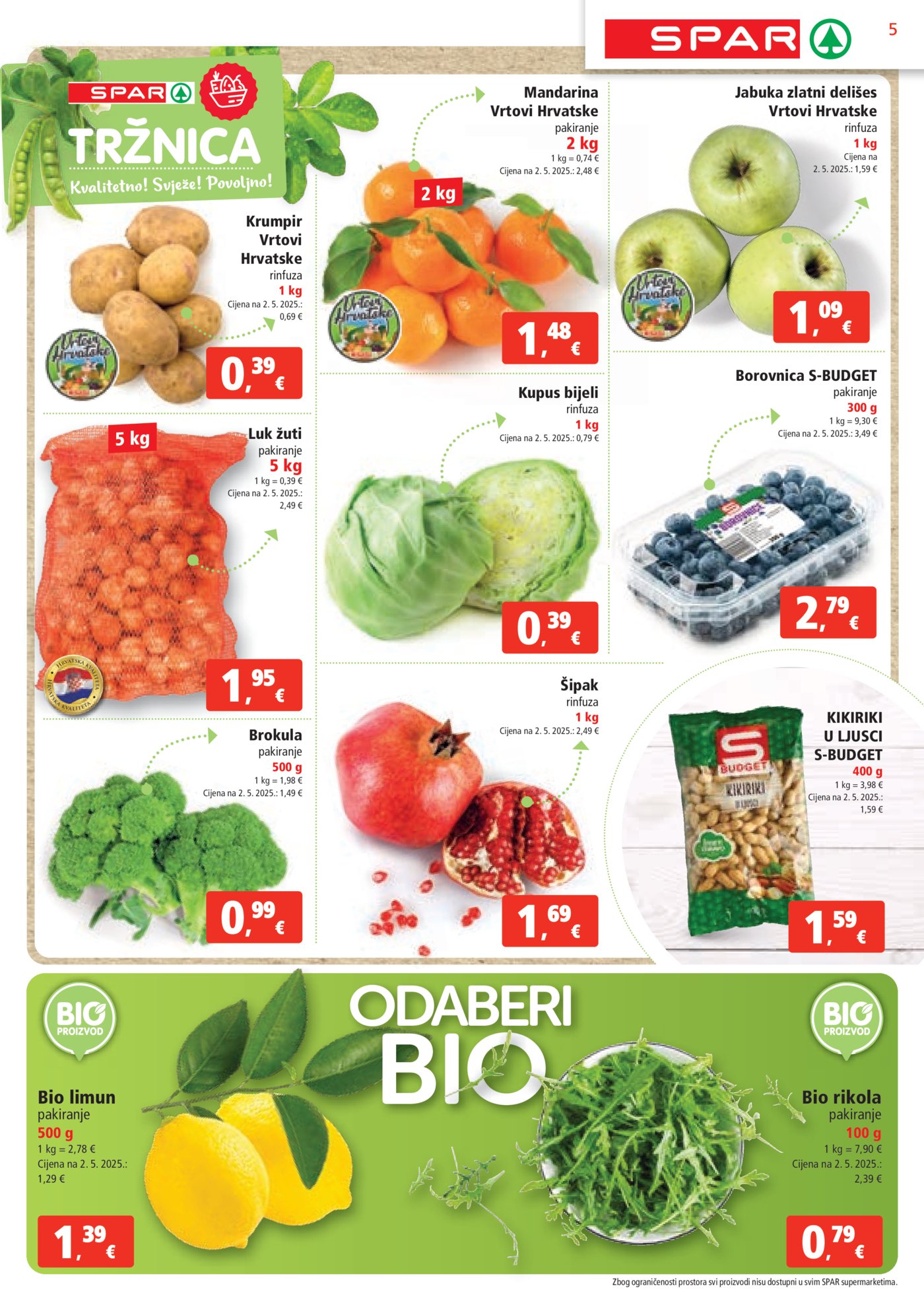 SPAR katalog Akcija 12.11. - 17.11.2025.