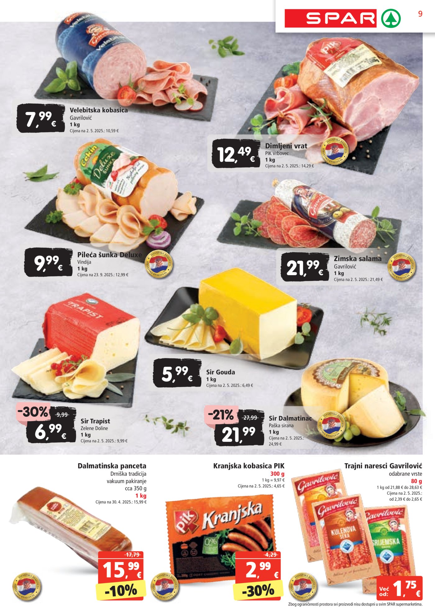 SPAR katalog Akcija 12.11. - 17.11.2025.