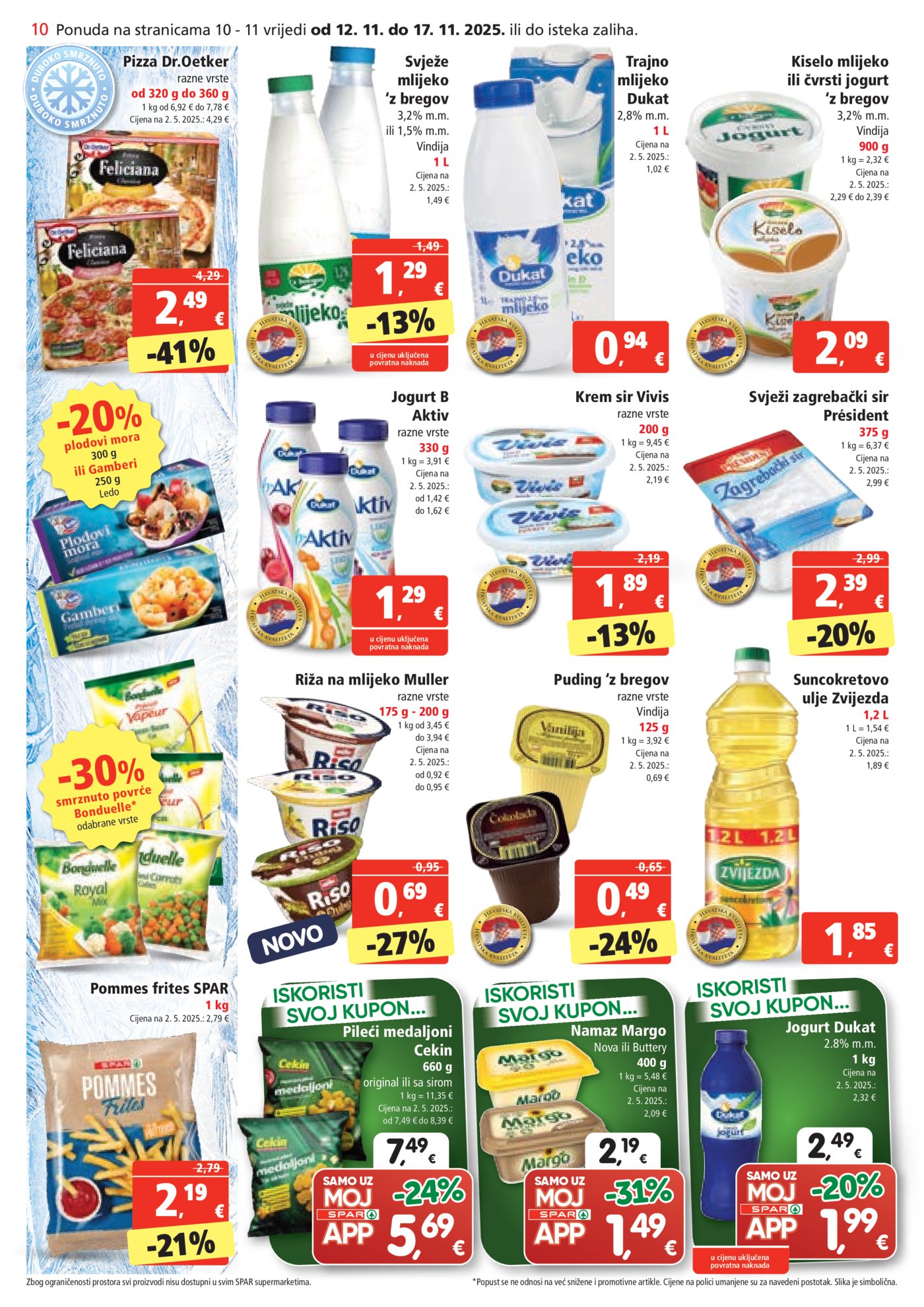 SPAR katalog Akcija 12.11. - 17.11.2025.