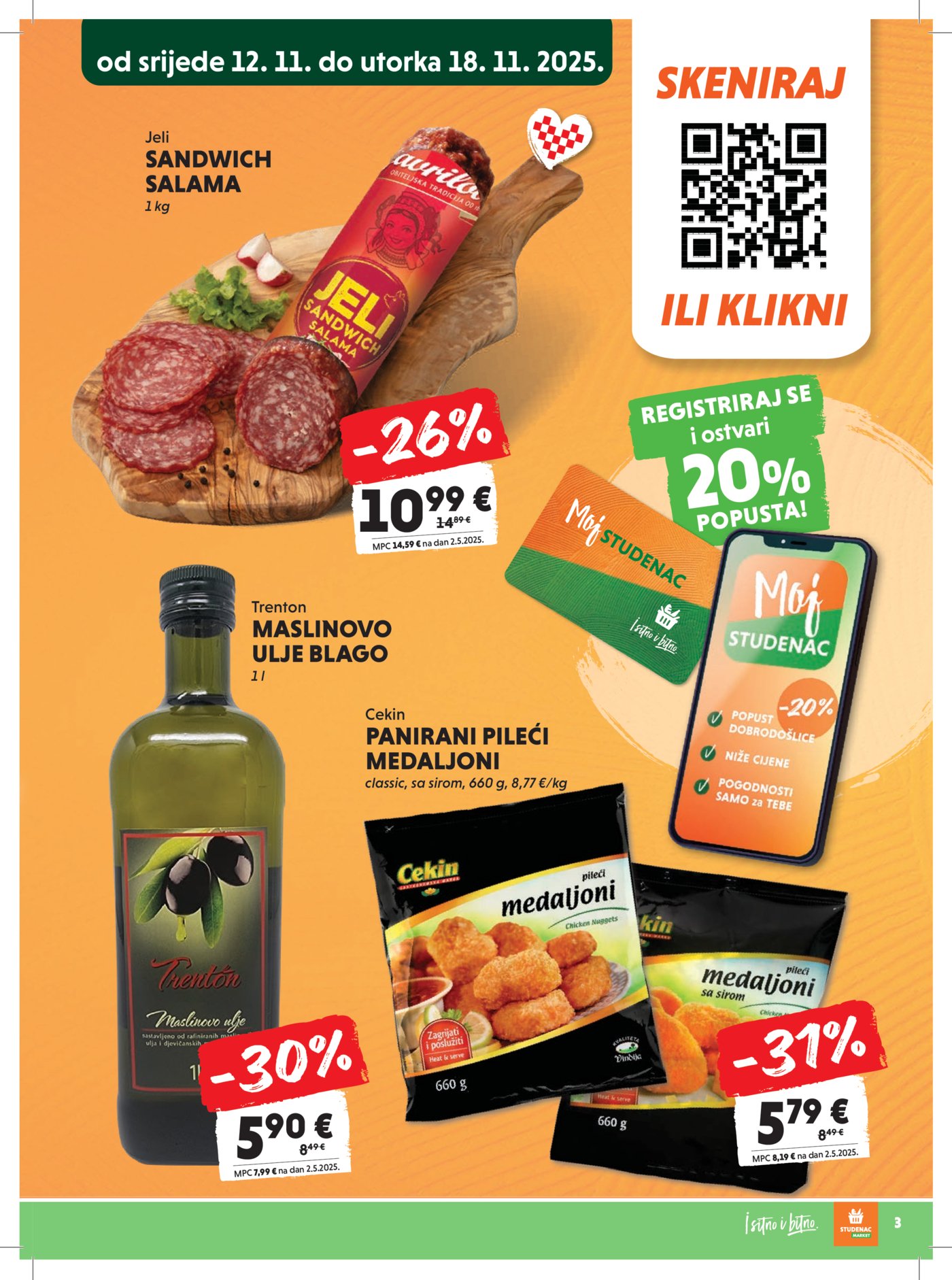 Studenac katalog Moj Studenac 12.11. - 18.11.2025.