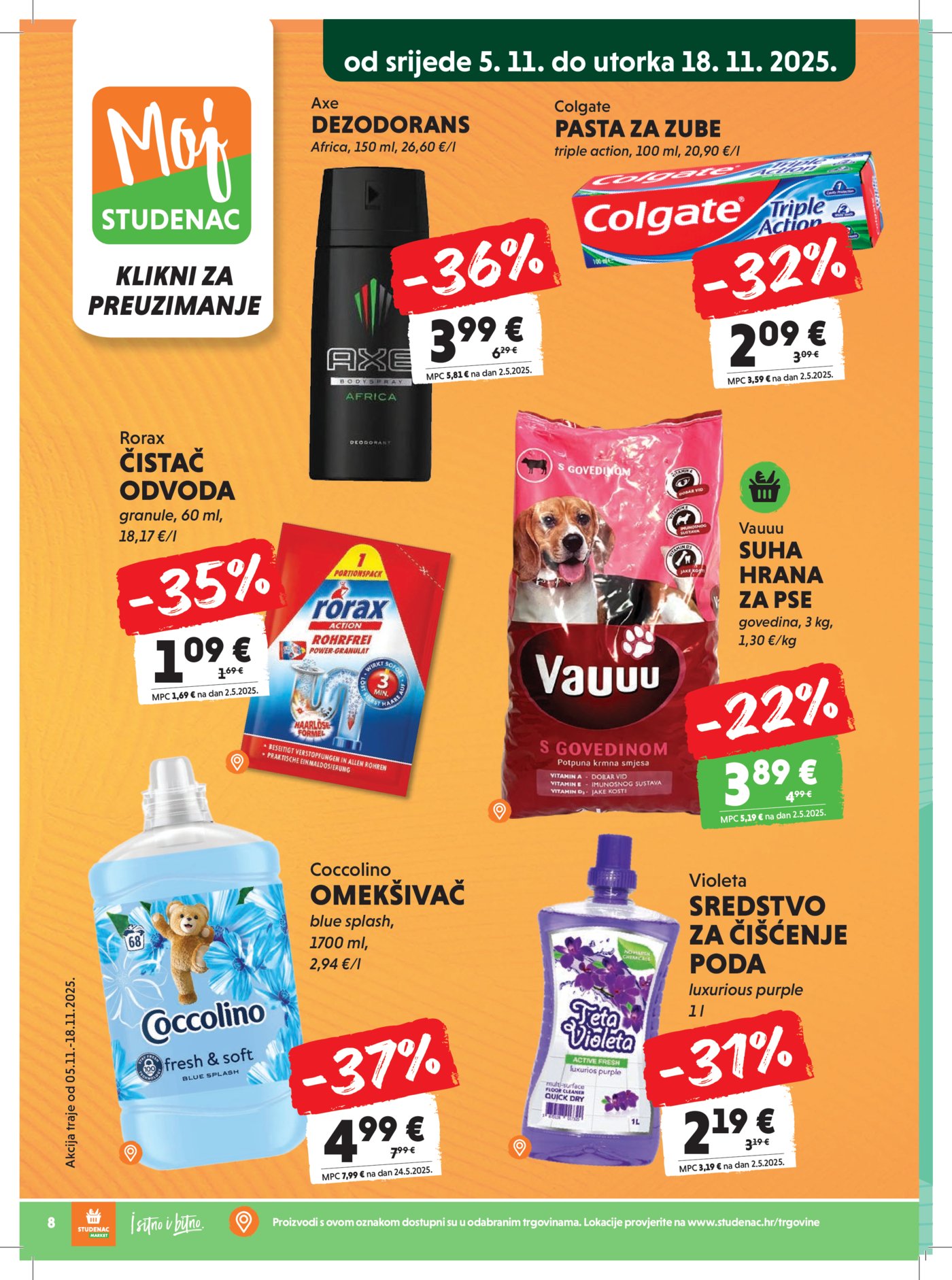 Studenac katalog Moj Studenac 12.11. - 18.11.2025.