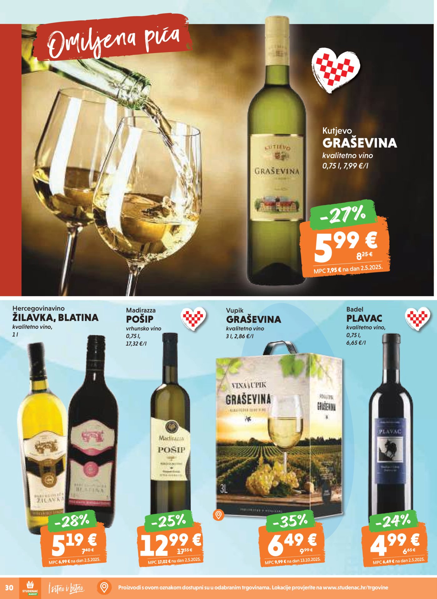 Studenac katalog Tjedna akcija 12.11. - 18.11.2025.