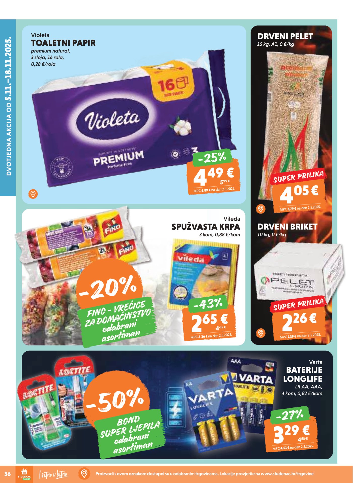 Studenac katalog Tjedna akcija 12.11. - 18.11.2025.