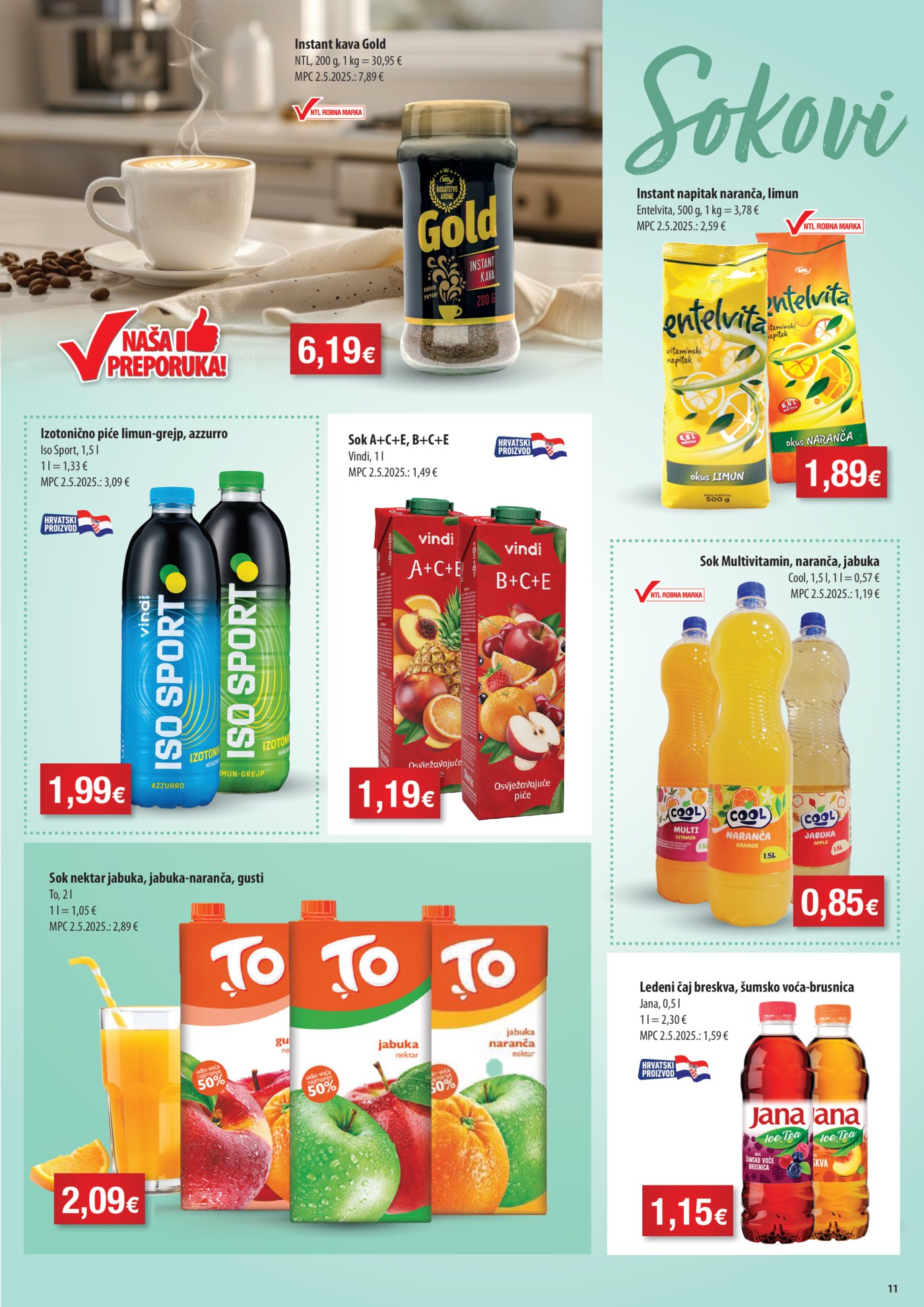 Trgovina Krk katalog Maxi tjedna ponuda 12.11. - 18.11.2025.