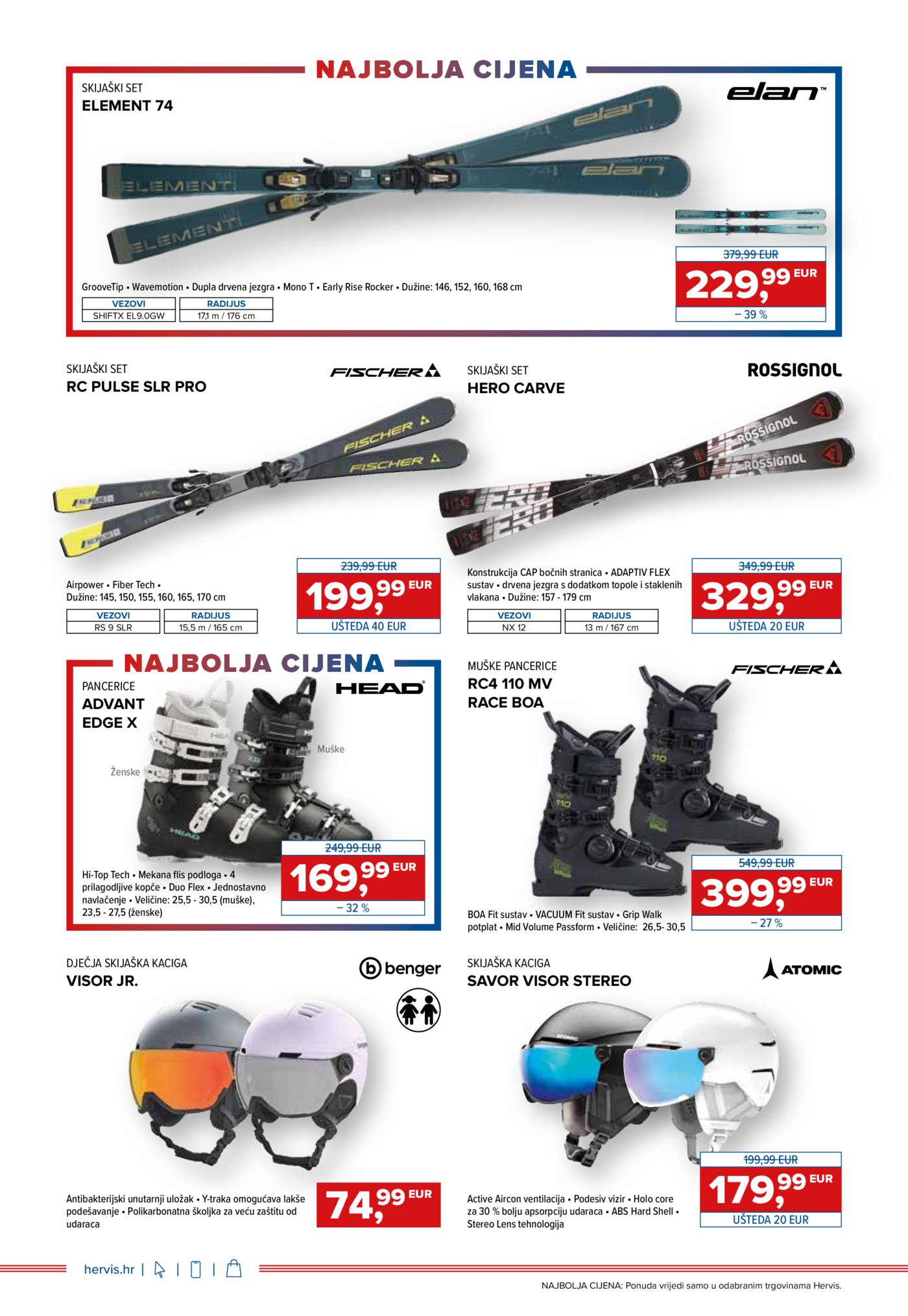 Hervis katalog Akcija 12.11.-18.11.2025.