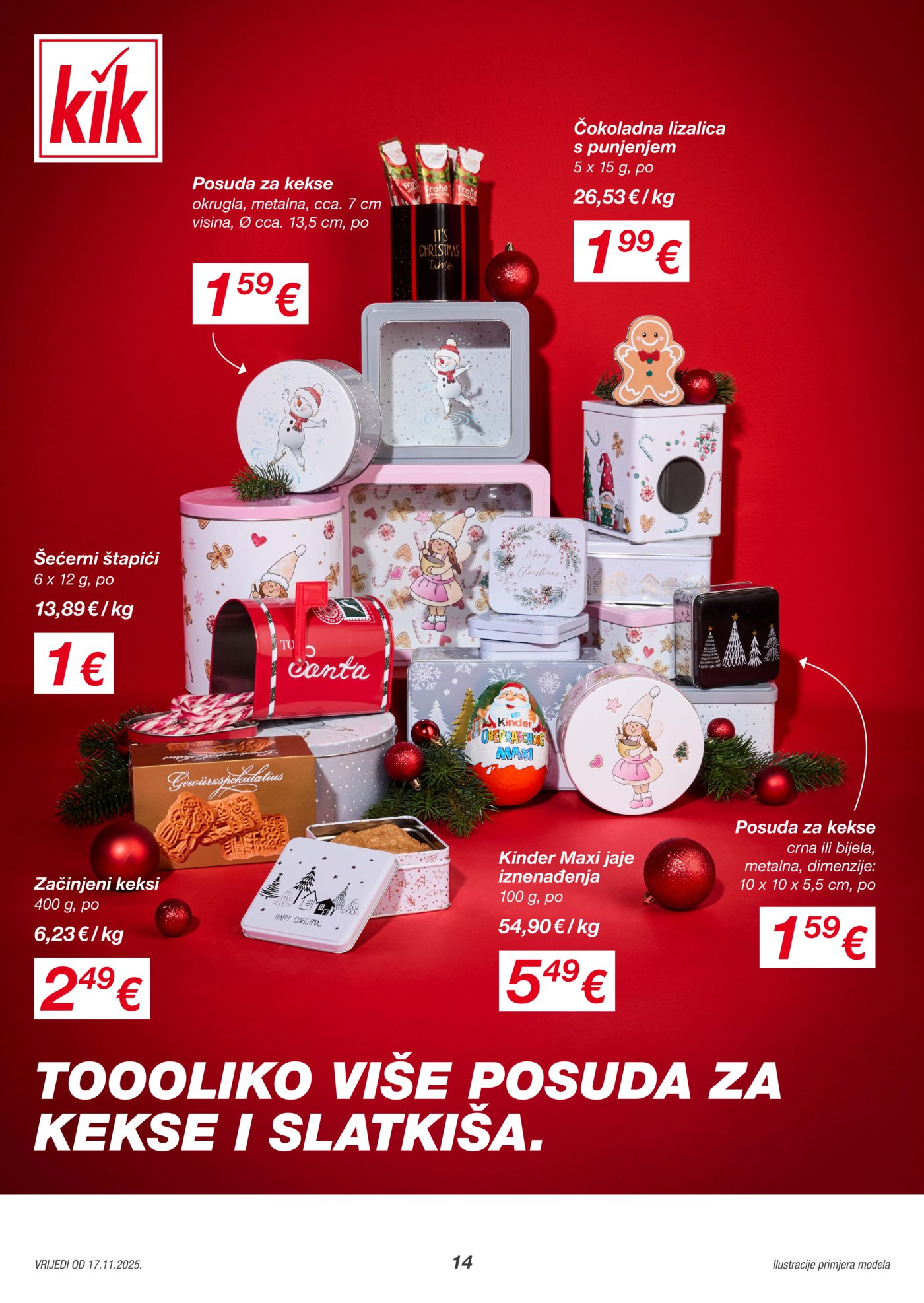 KiK katalog Akcija 14.11.-23.11.2025.