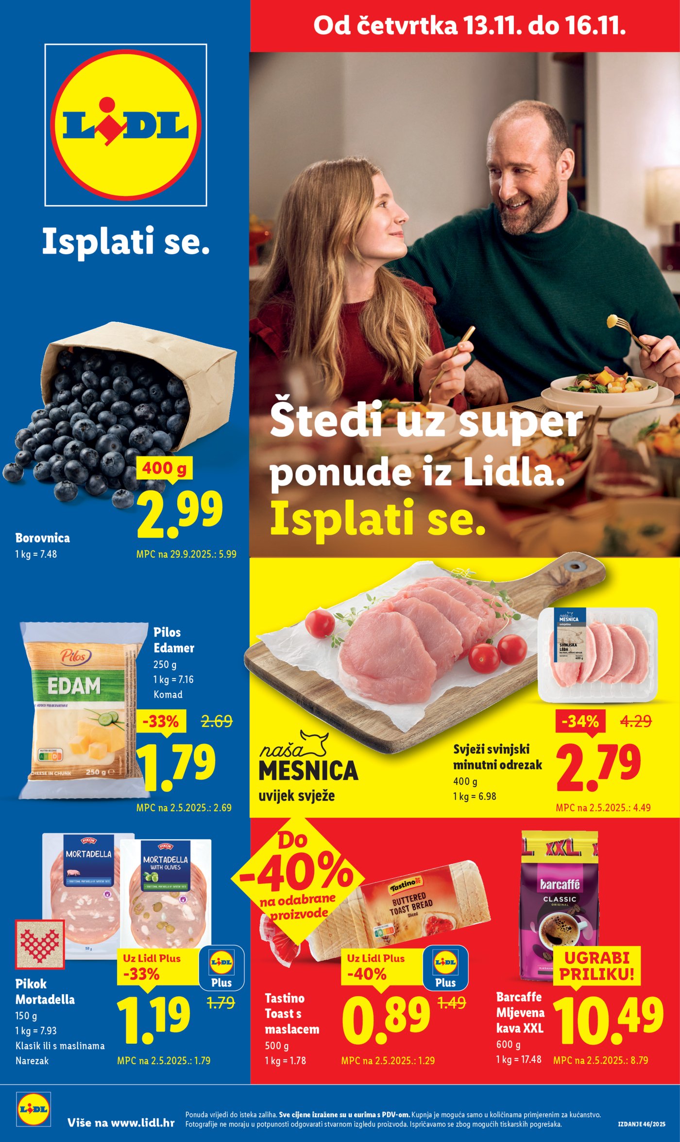 Lidl katalog Super ponuda od četvrtka 13.11. - 16.11.2025.