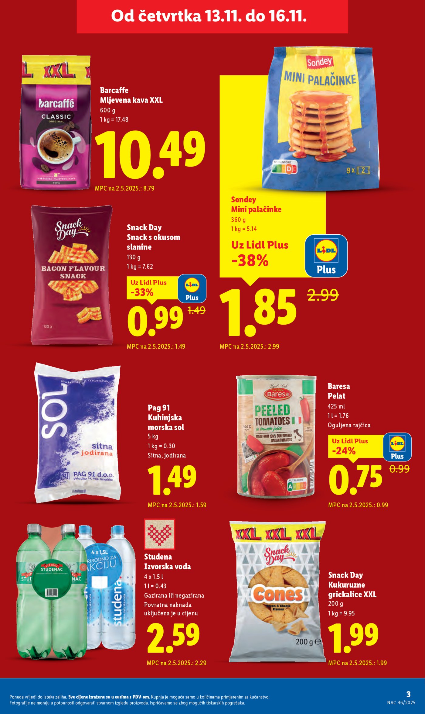 Lidl katalog Super ponuda od četvrtka 13.11. - 16.11.2025.