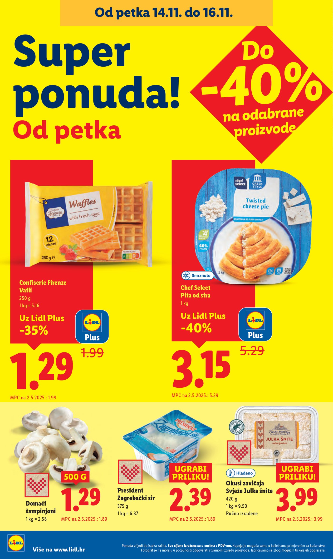 Lidl katalog Super ponuda od četvrtka 13.11. - 16.11.2025.