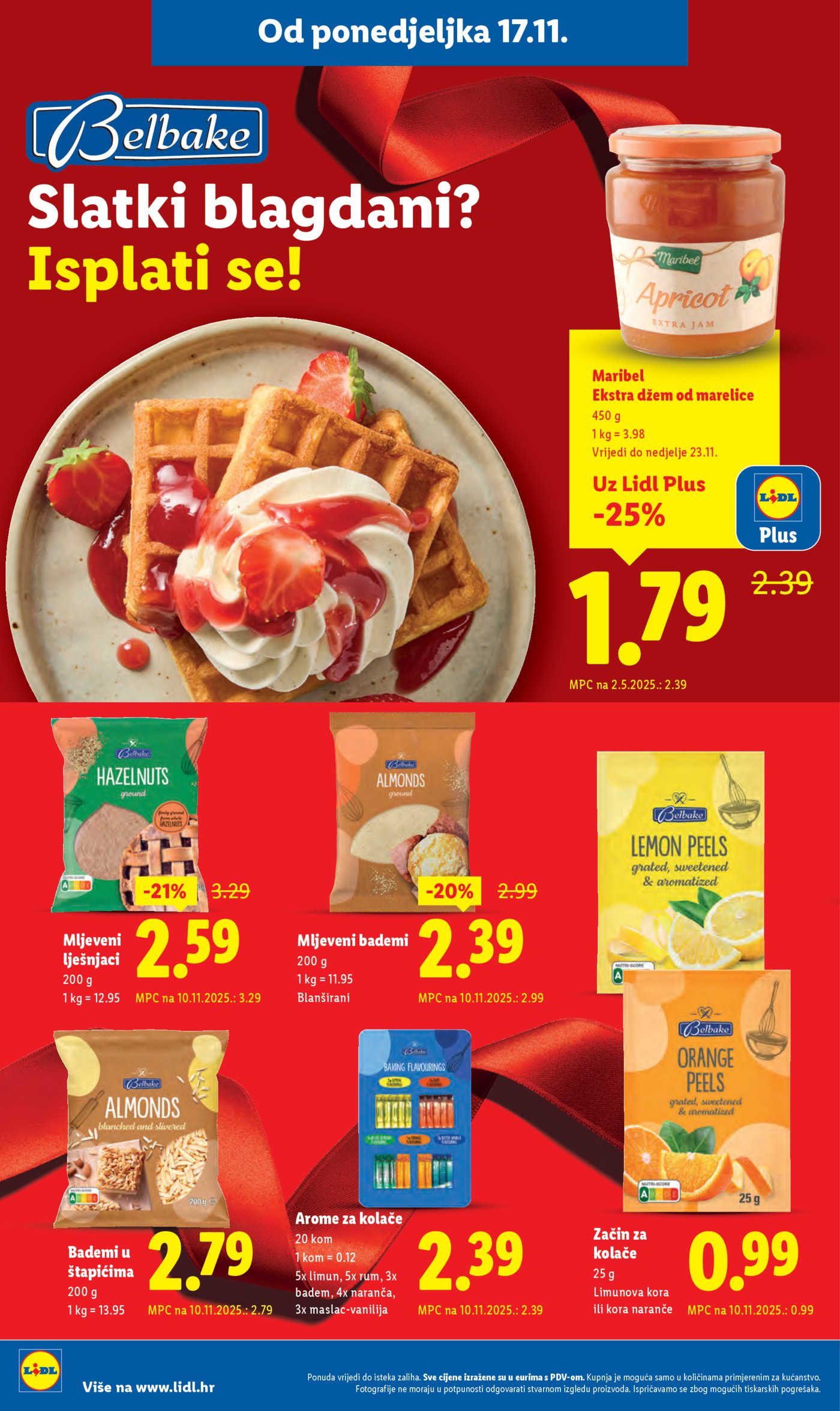Lidl katalog Super ponuda od ponedjeljka 17.11. - 23.11.2025.