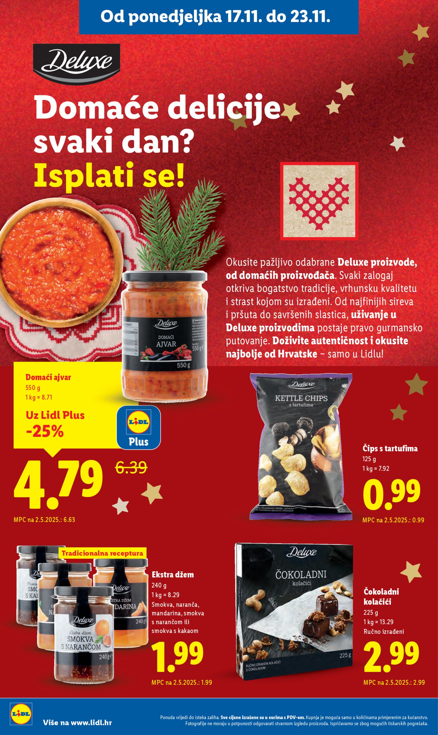 Lidl katalog Super ponuda od ponedjeljka 17.11. - 23.11.2025.