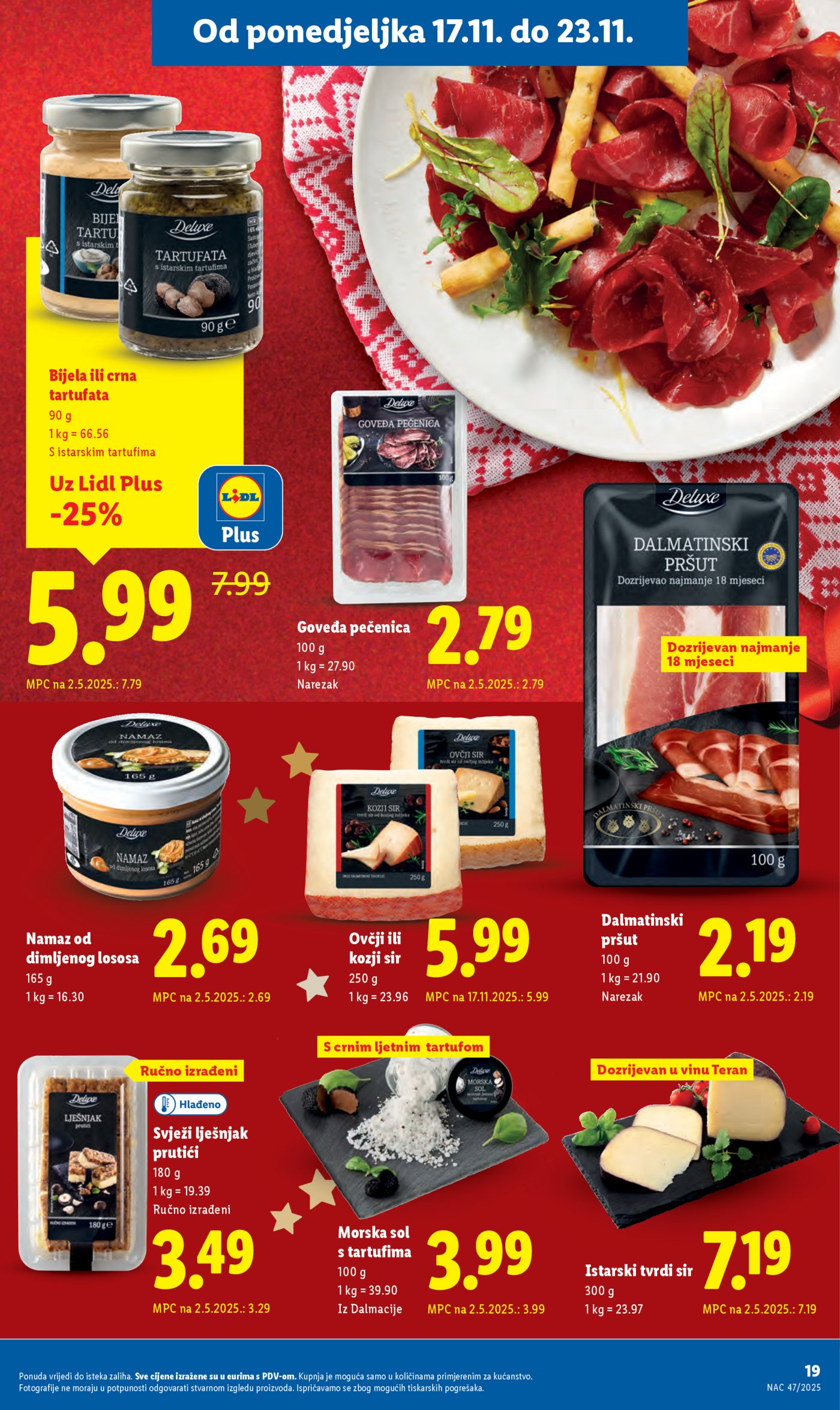 Lidl katalog Super ponuda od ponedjeljka 17.11. - 23.11.2025.