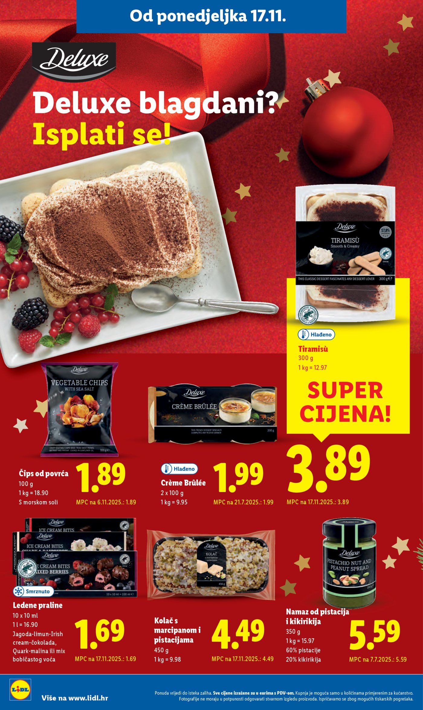 Lidl katalog Super ponuda od ponedjeljka 17.11. - 23.11.2025.