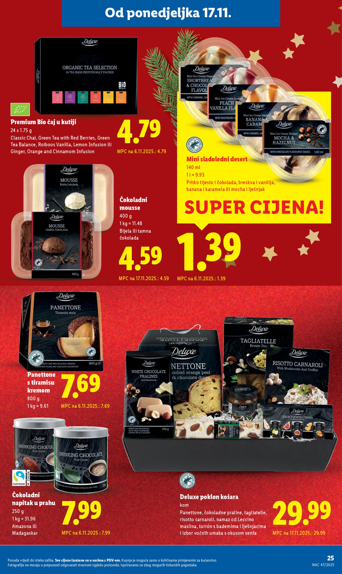 Lidl katalog Super ponuda od ponedjeljka 17.11. - 23.11.2025.