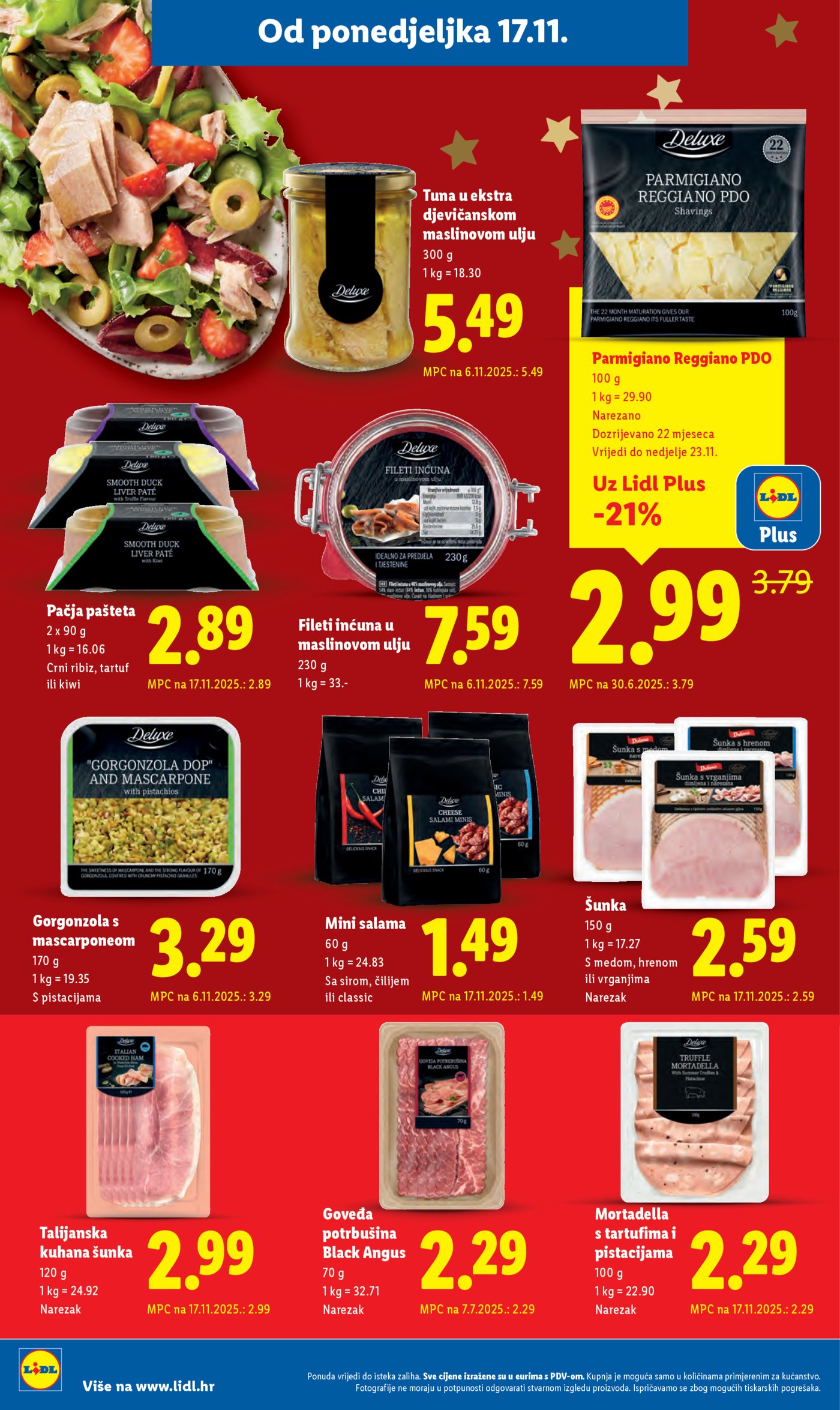 Lidl katalog Super ponuda od ponedjeljka 17.11. - 23.11.2025.