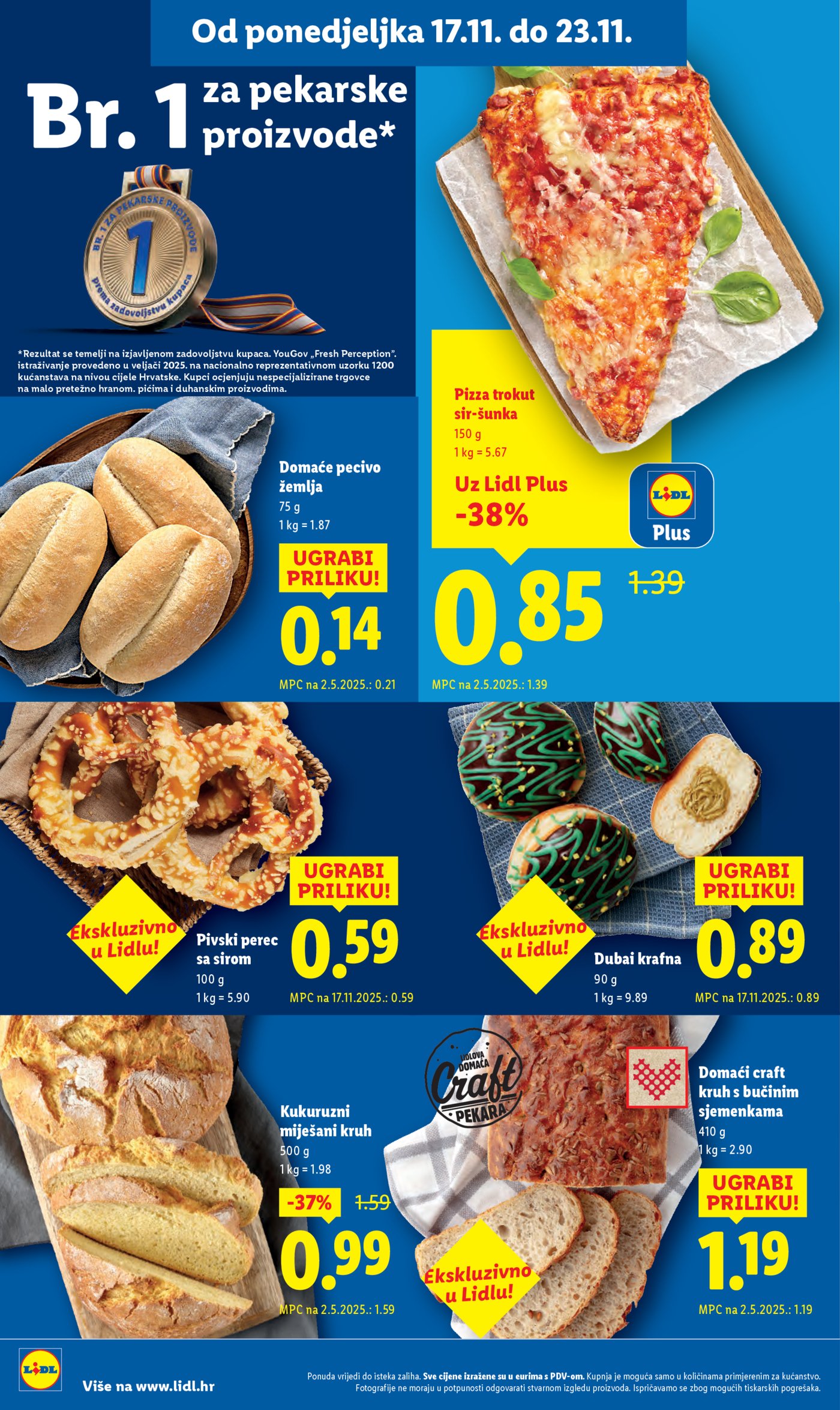 Lidl katalog Super ponuda od ponedjeljka 17.11. - 23.11.2025.