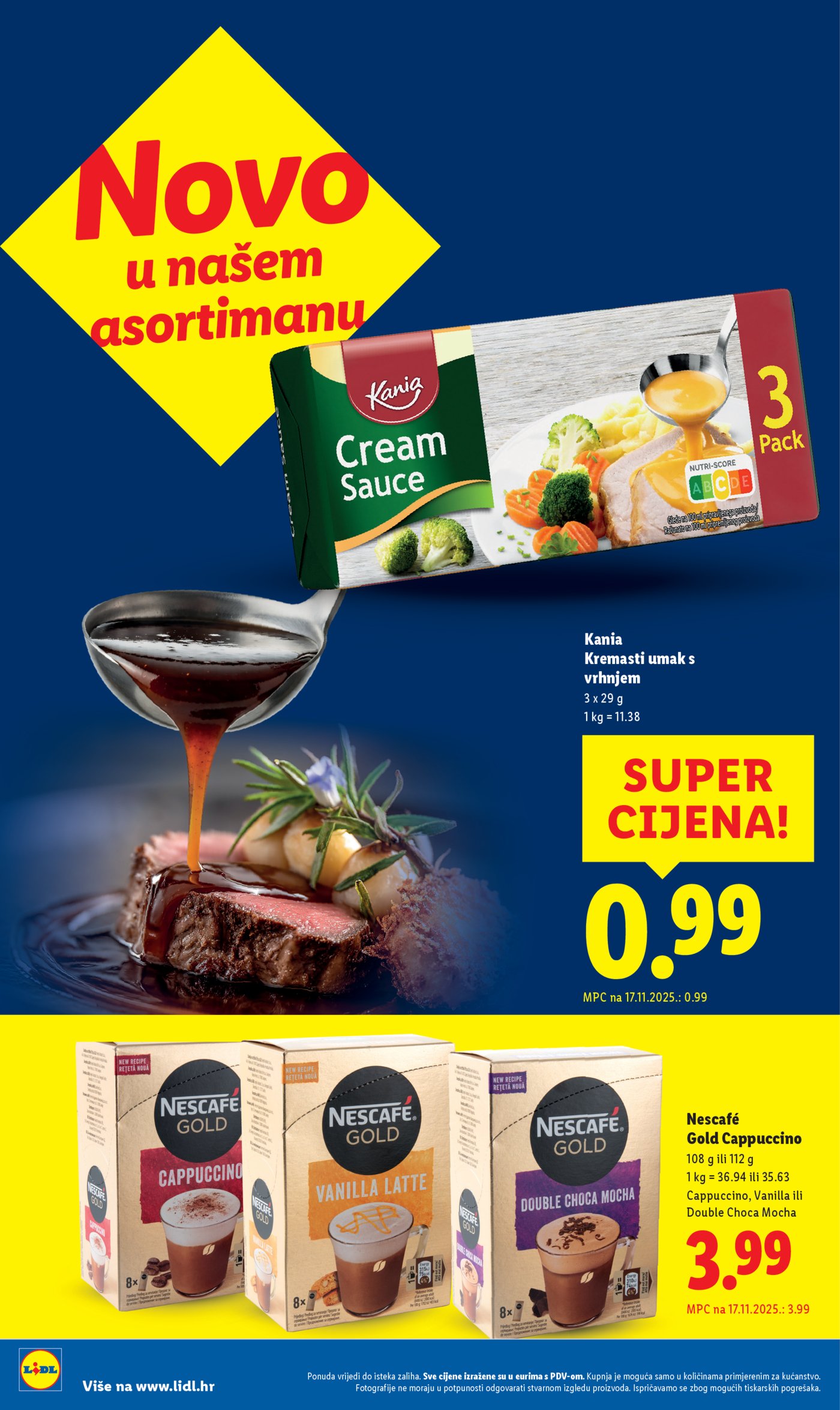 Lidl katalog Super ponuda od ponedjeljka 17.11. - 23.11.2025.