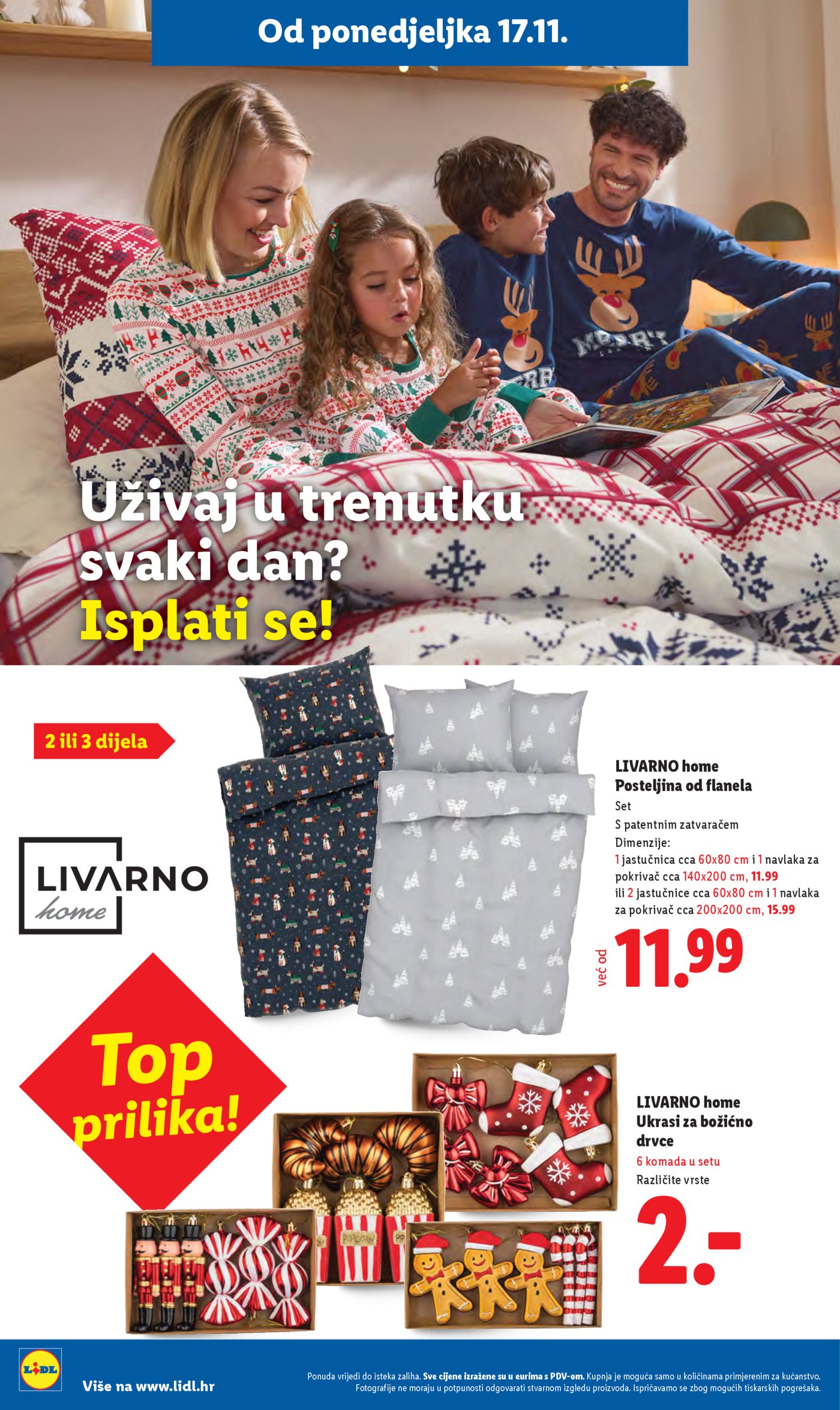 Lidl katalog Super ponuda od ponedjeljka 17.11. - 23.11.2025.