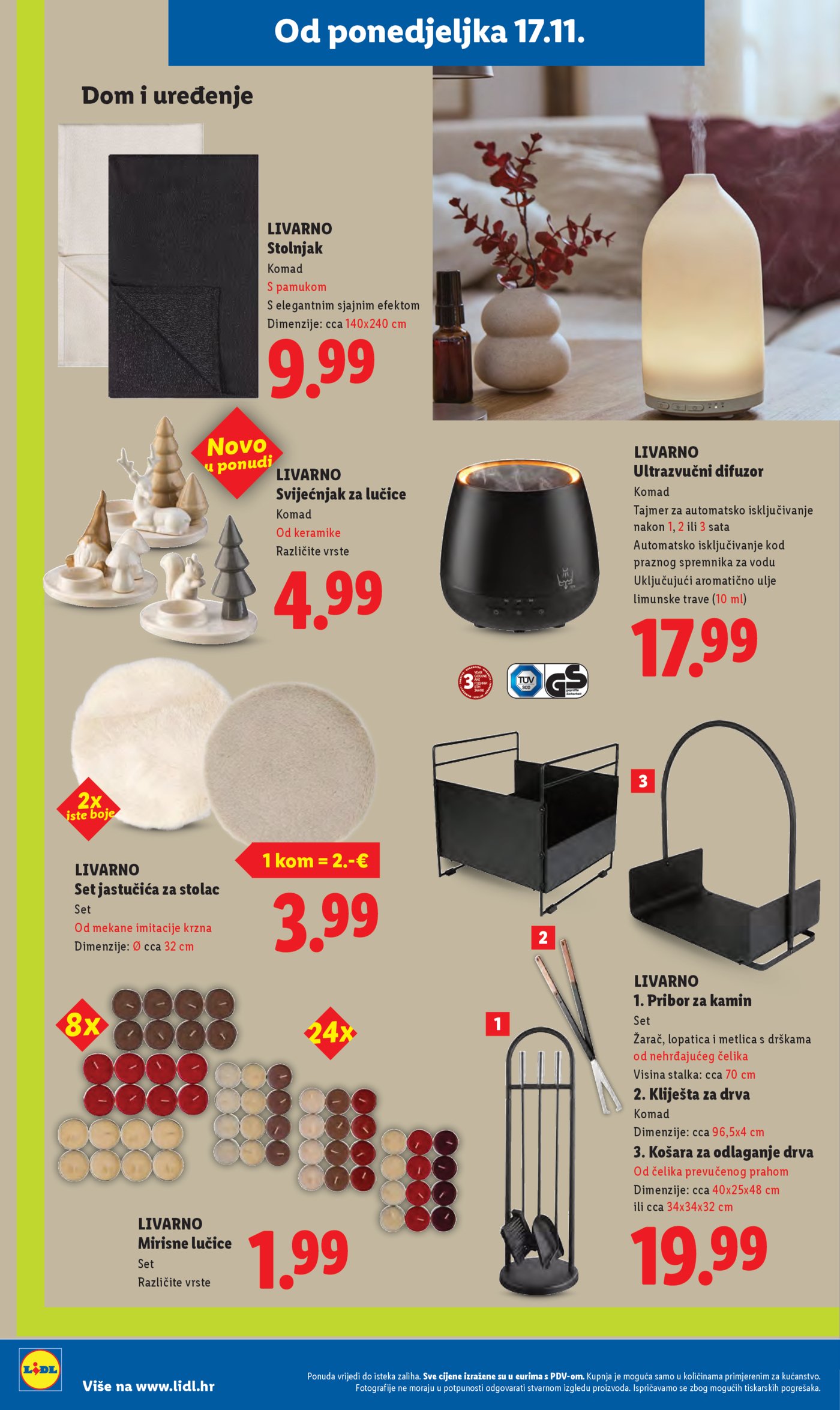 Lidl katalog Super ponuda od ponedjeljka 17.11. - 23.11.2025.
