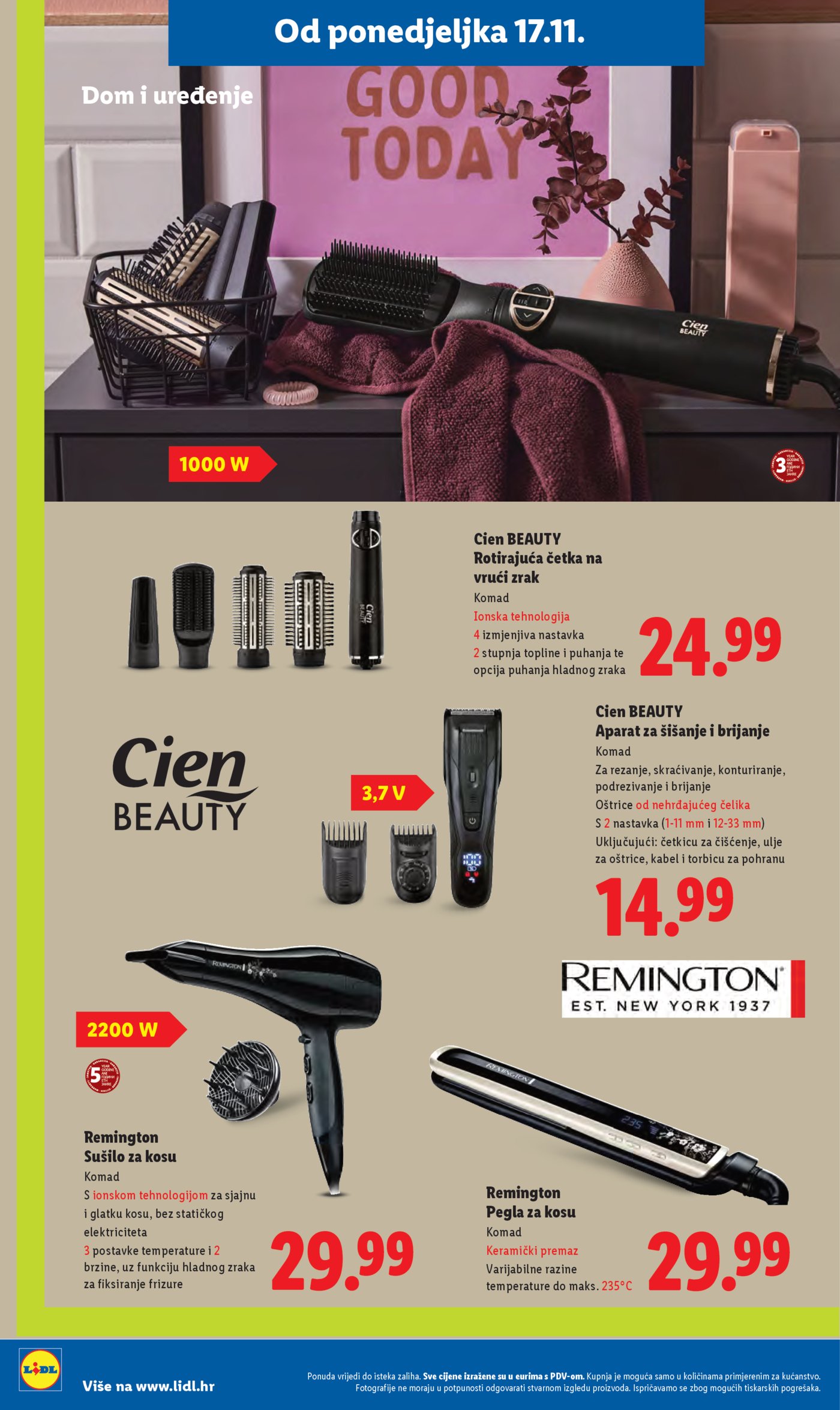 Lidl katalog Super ponuda od ponedjeljka 17.11. - 23.11.2025.