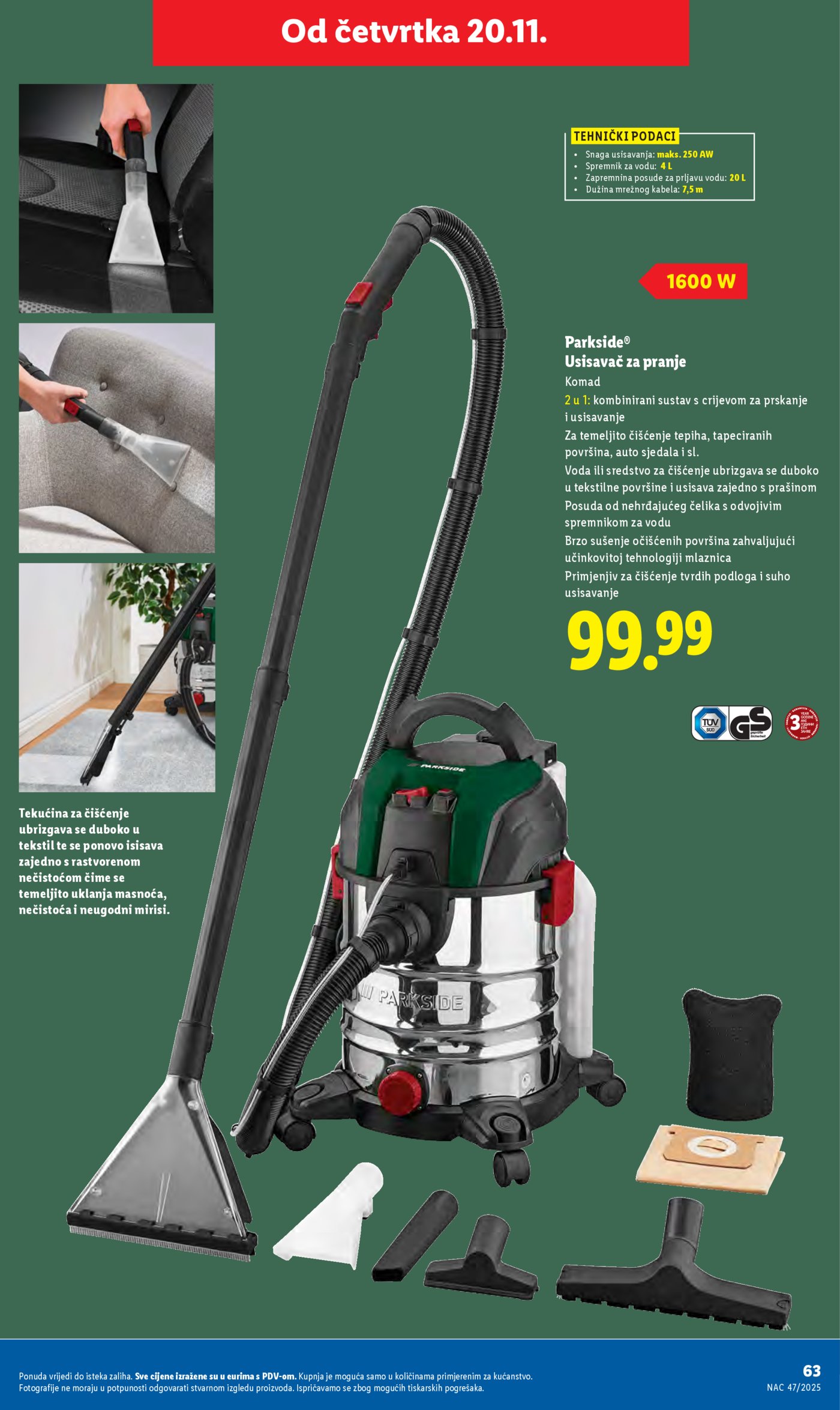 Lidl katalog Super ponuda od ponedjeljka 17.11. - 23.11.2025.