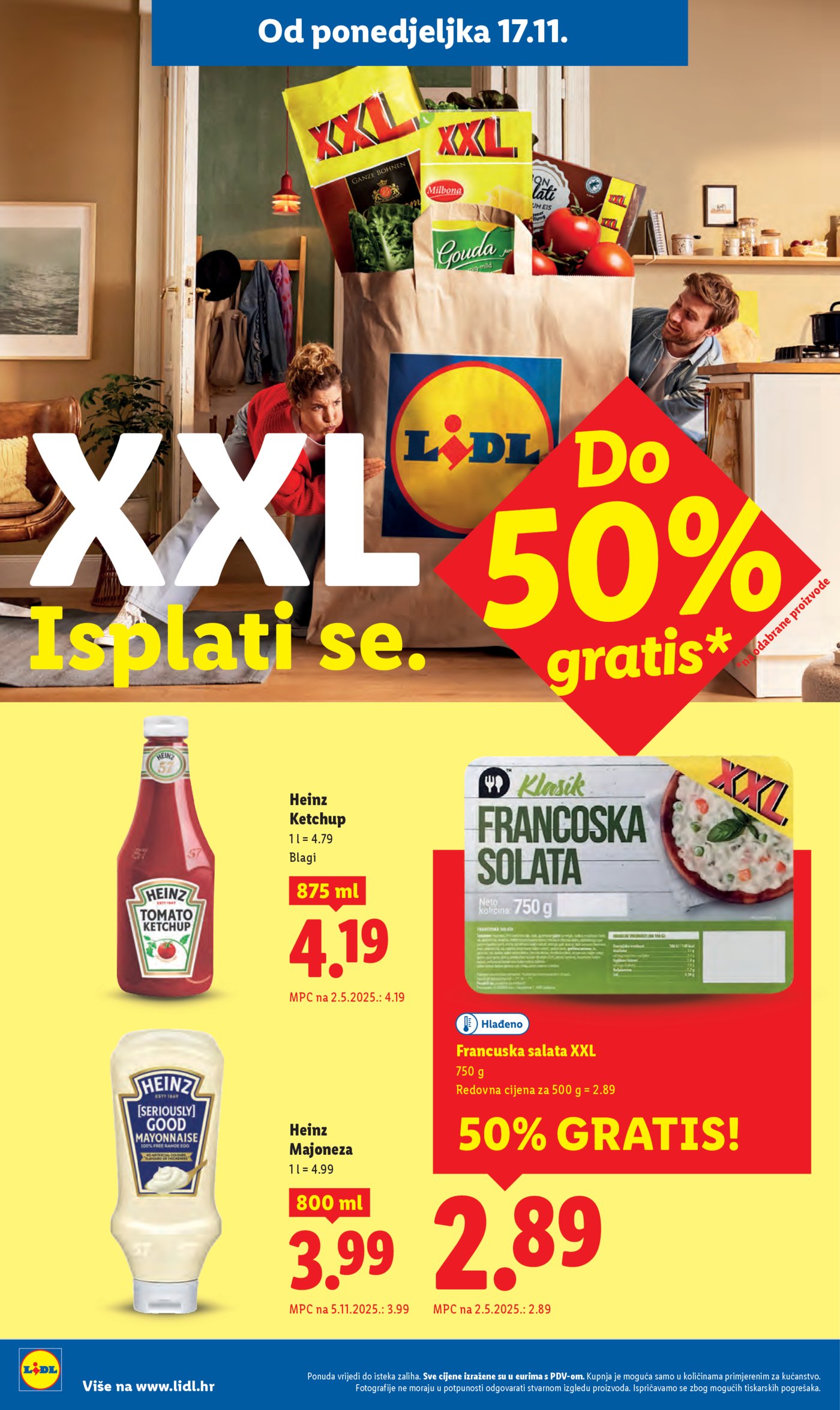 Lidl katalog Super ponuda od ponedjeljka 17.11. - 23.11.2025.