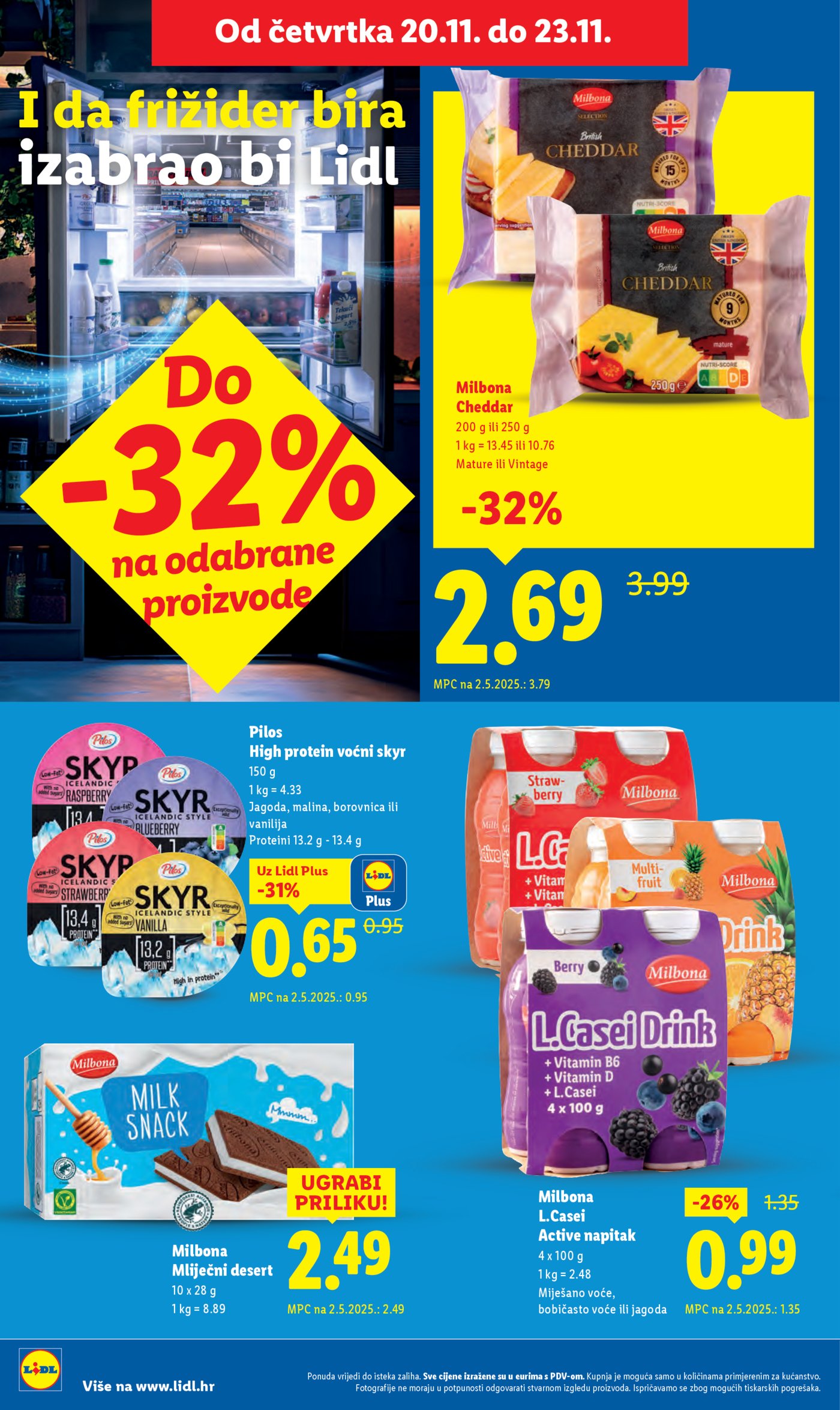 Lidl katalog Super ponuda od ponedjeljka 17.11. - 23.11.2025.