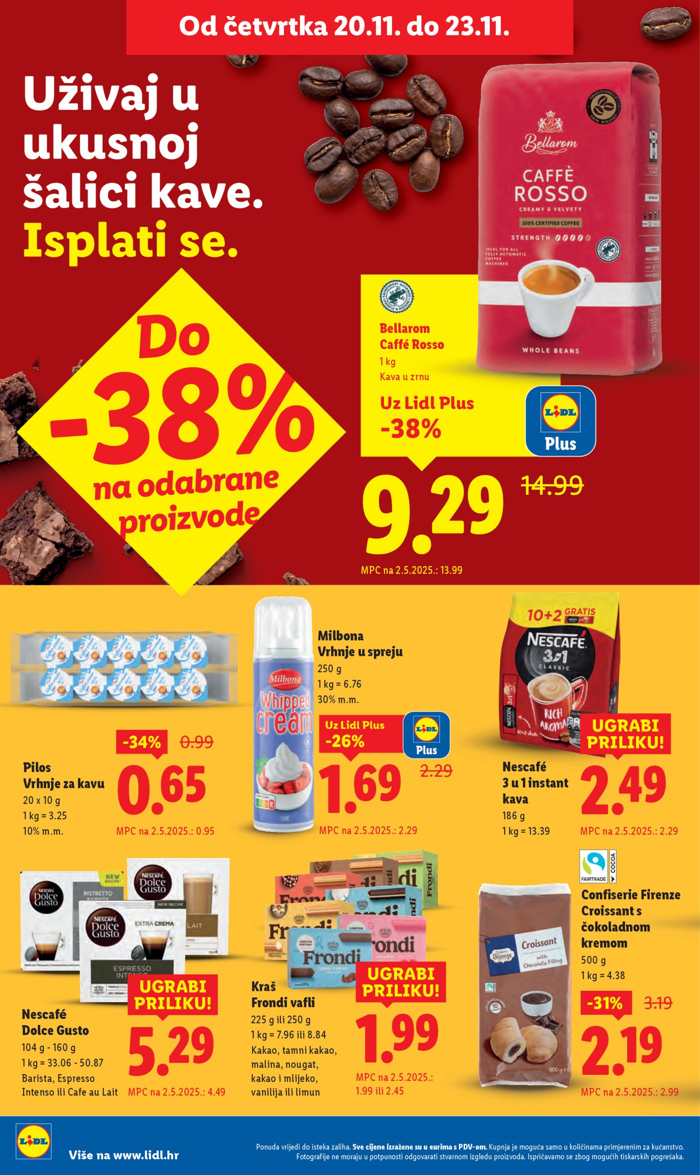 Lidl katalog Super ponuda od ponedjeljka 17.11. - 23.11.2025.