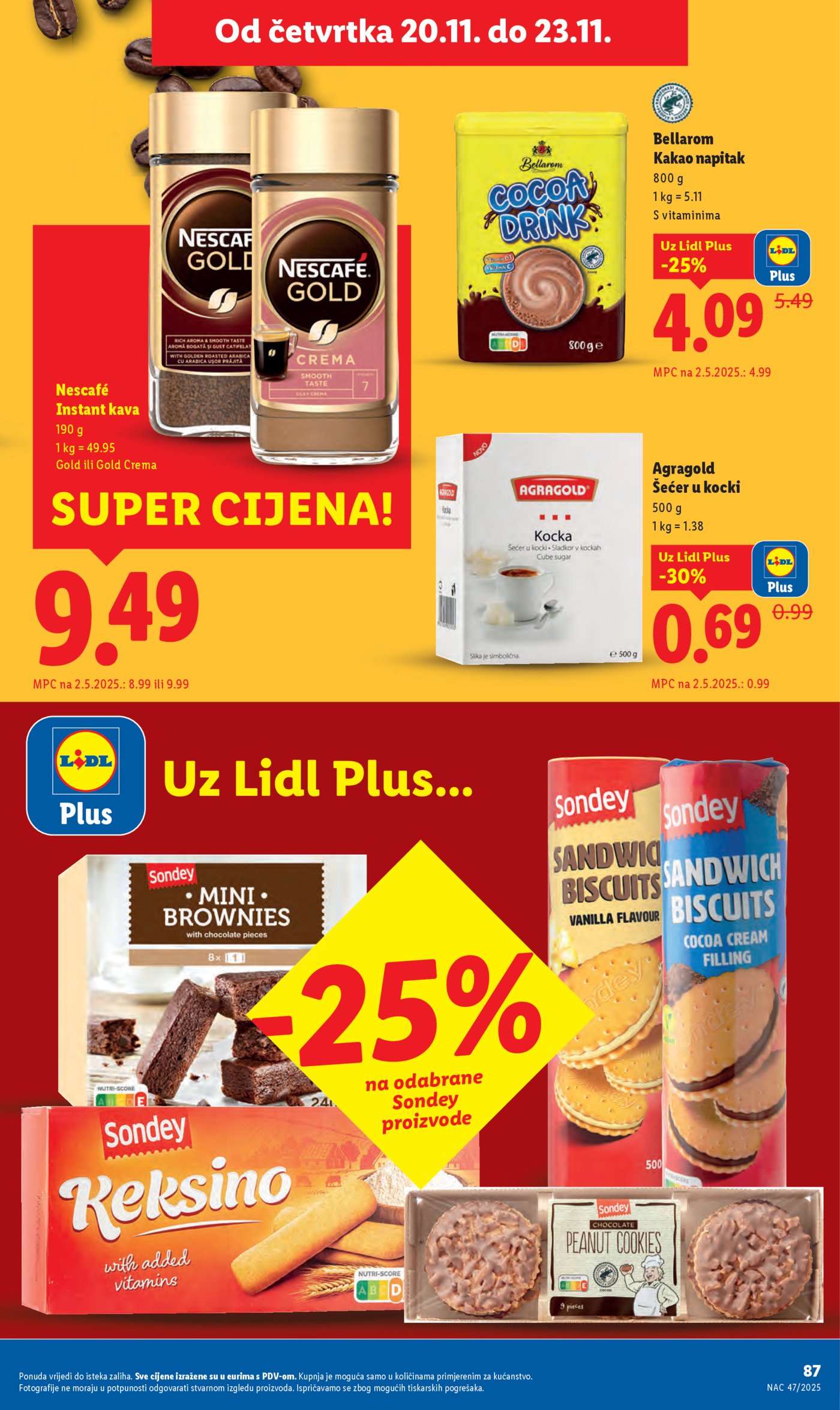 Lidl katalog Super ponuda od ponedjeljka 17.11. - 23.11.2025.