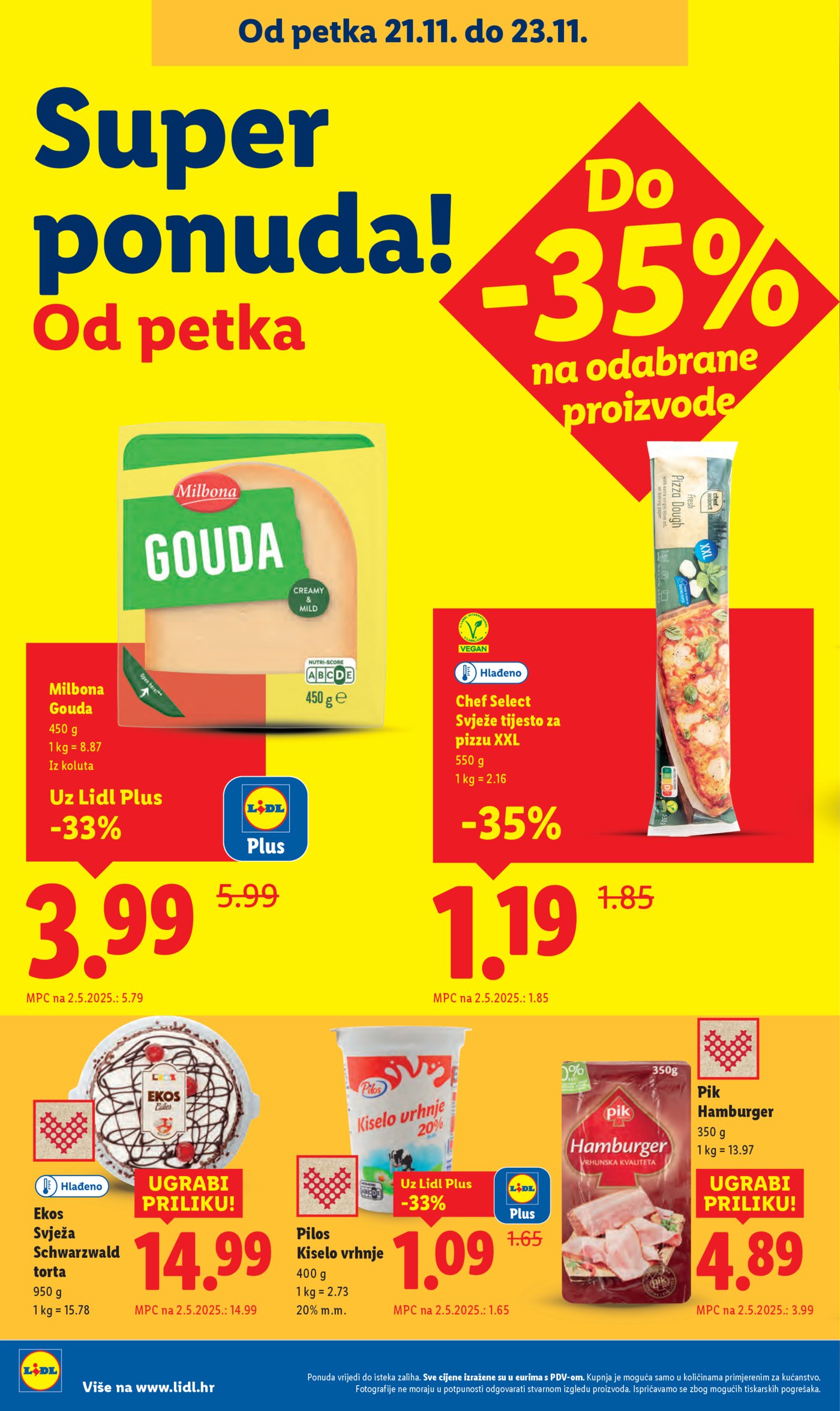 Lidl katalog Super ponuda od ponedjeljka 17.11. - 23.11.2025.