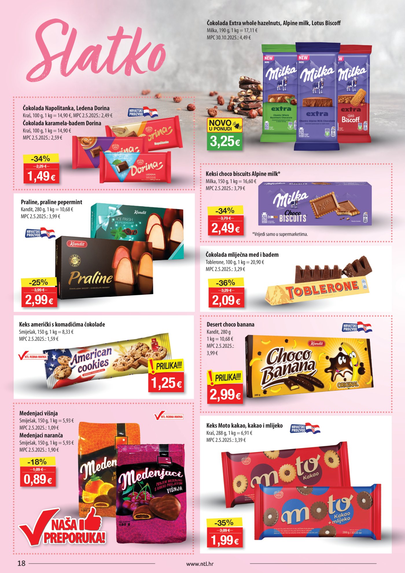 NTL katalog Akcija 19.11. - 25.11.2025. Zapad 
