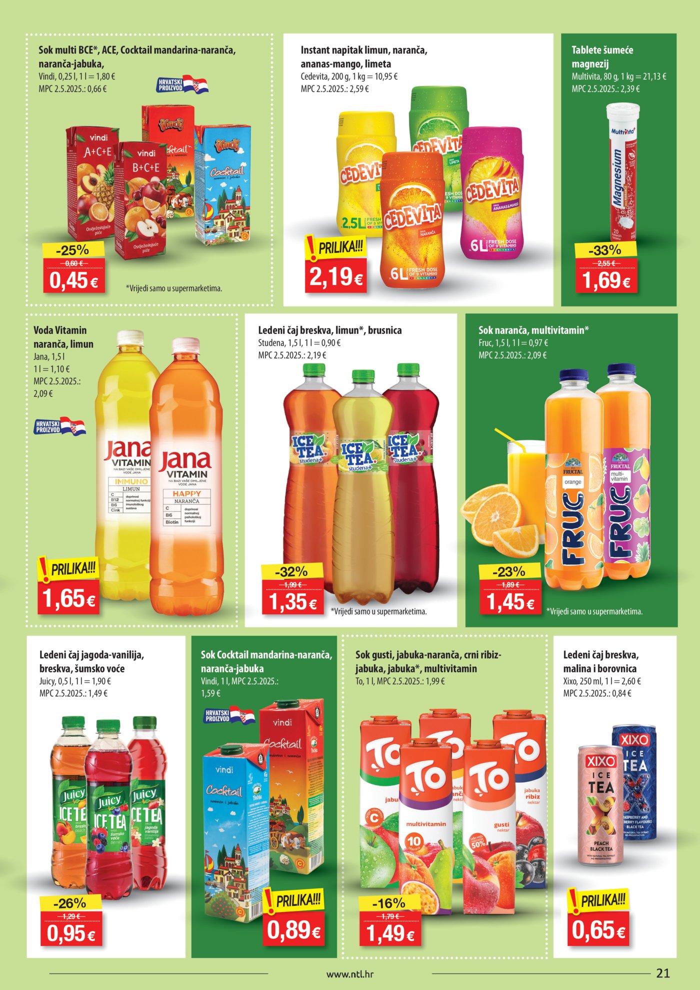 NTL katalog Akcija 19.11. - 25.11.2025. Zapad 